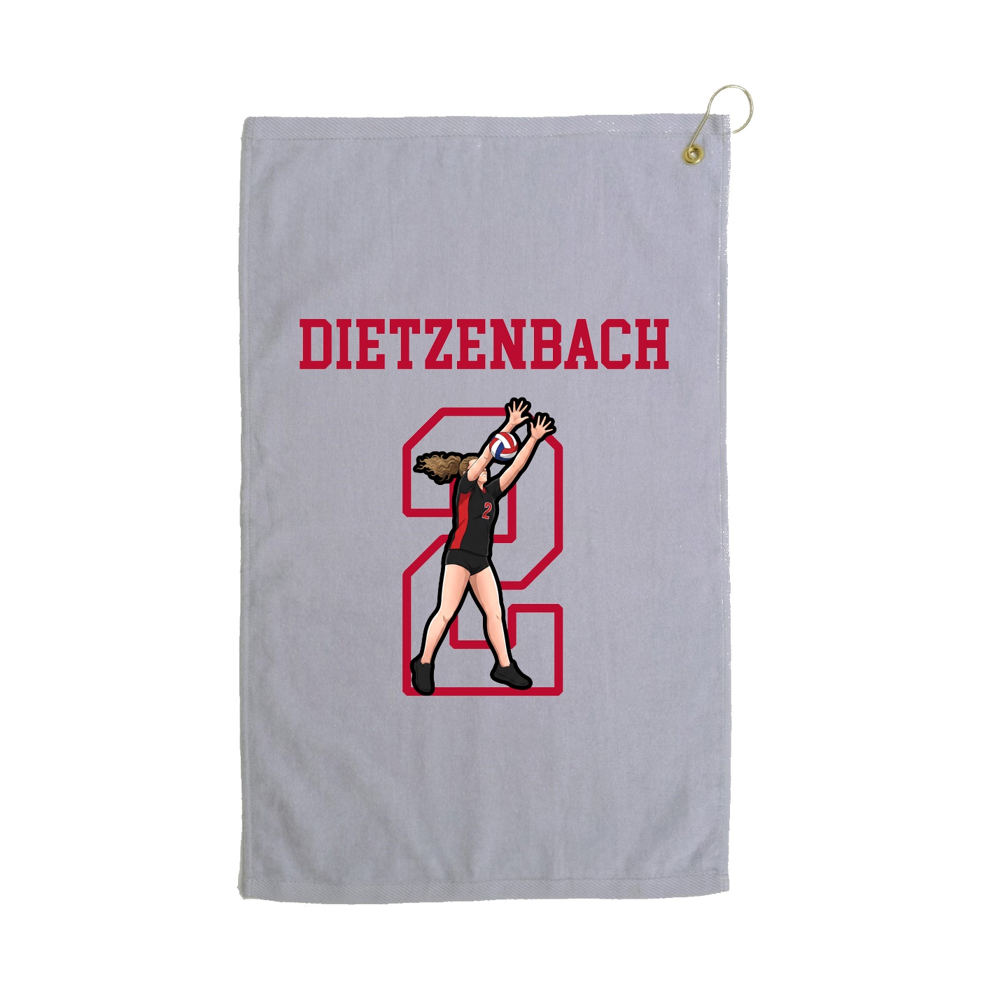 Golf Towel — Shirsey in Grey