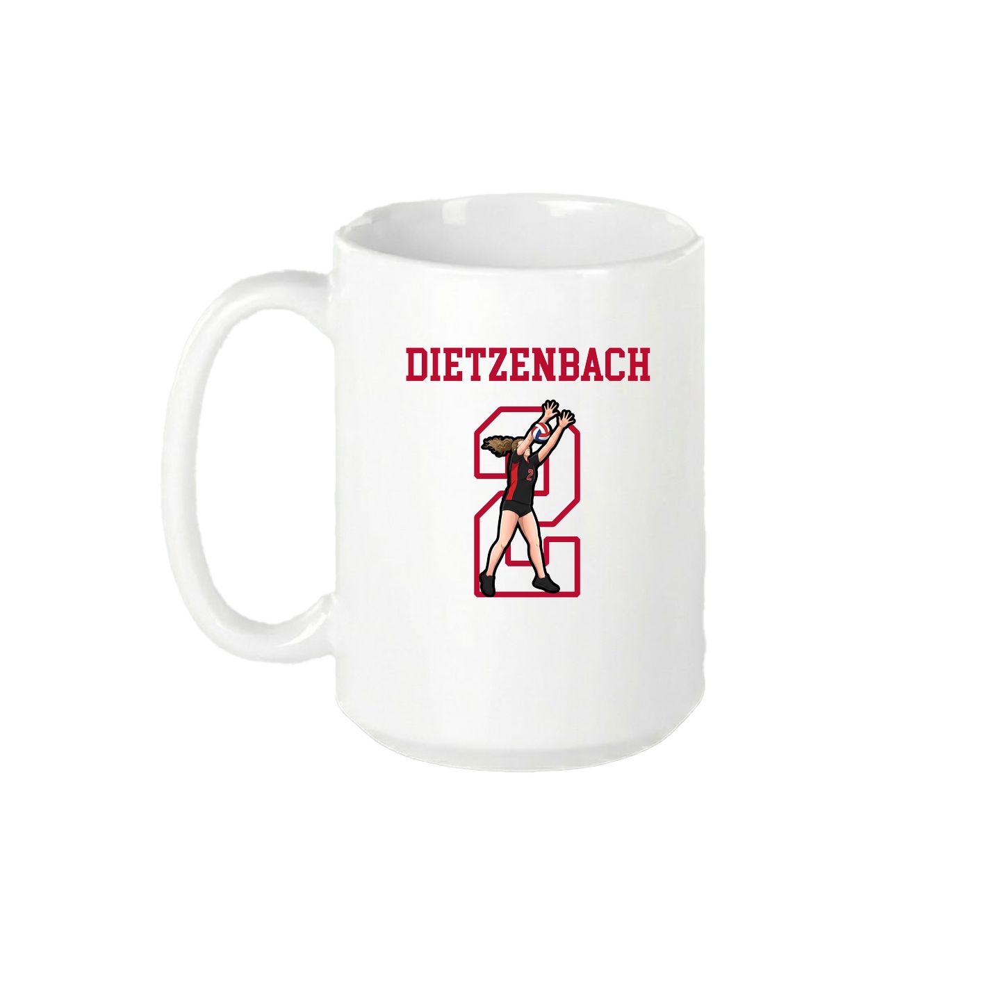 15oz Coffee Mug — Shirsey in White