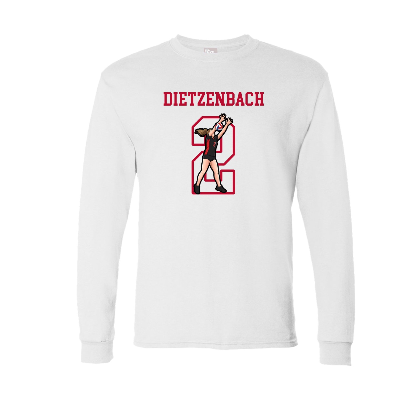 Long Sleeve Tee — Shirsey in White