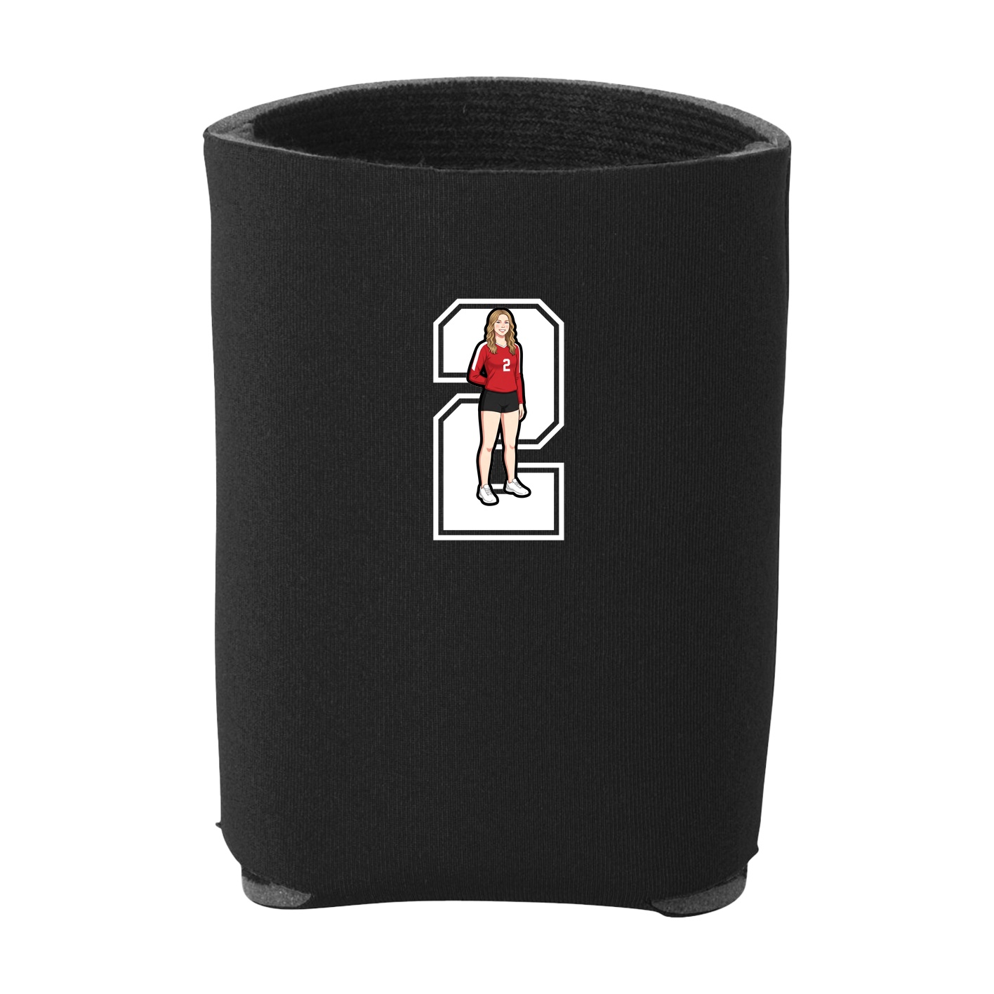 Can Holder — Number in Black