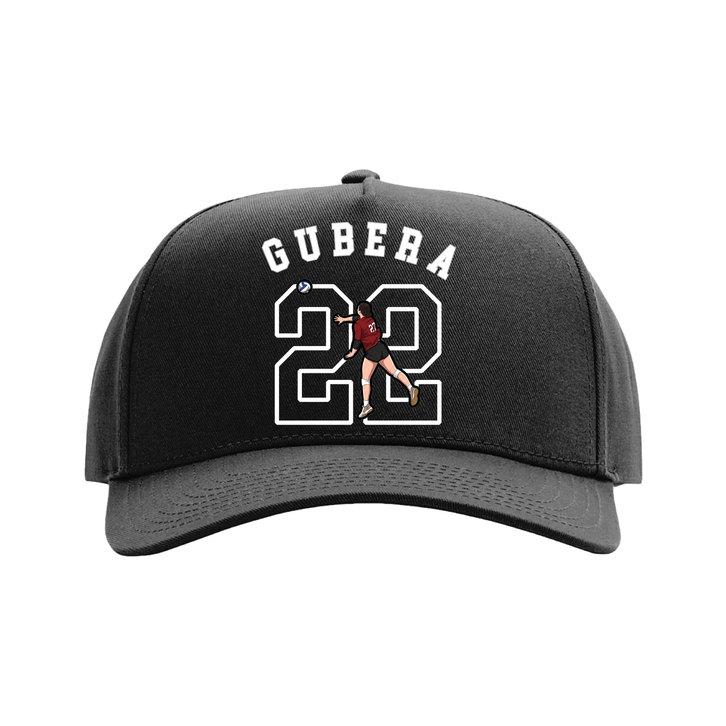 Full Fabric Five-Panel Champ Cap