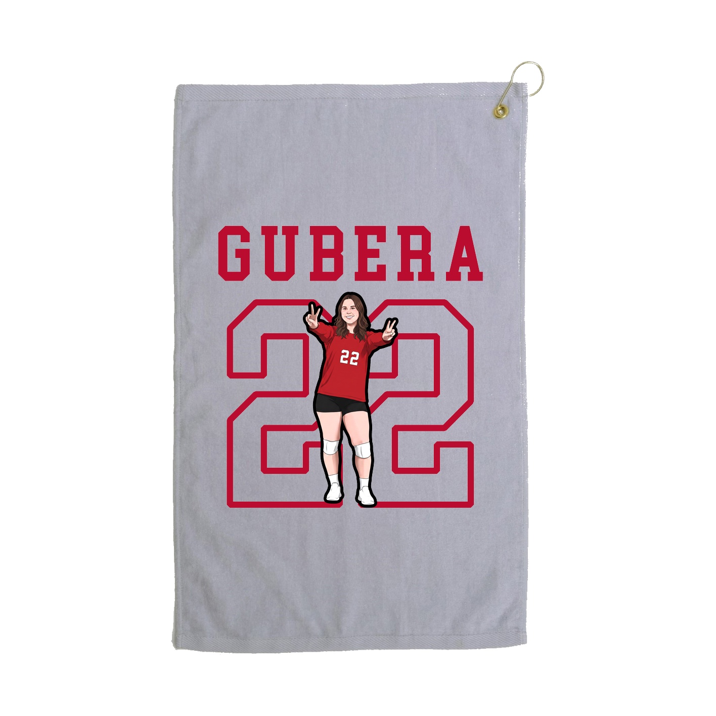Golf Towel — Shirsey in Grey