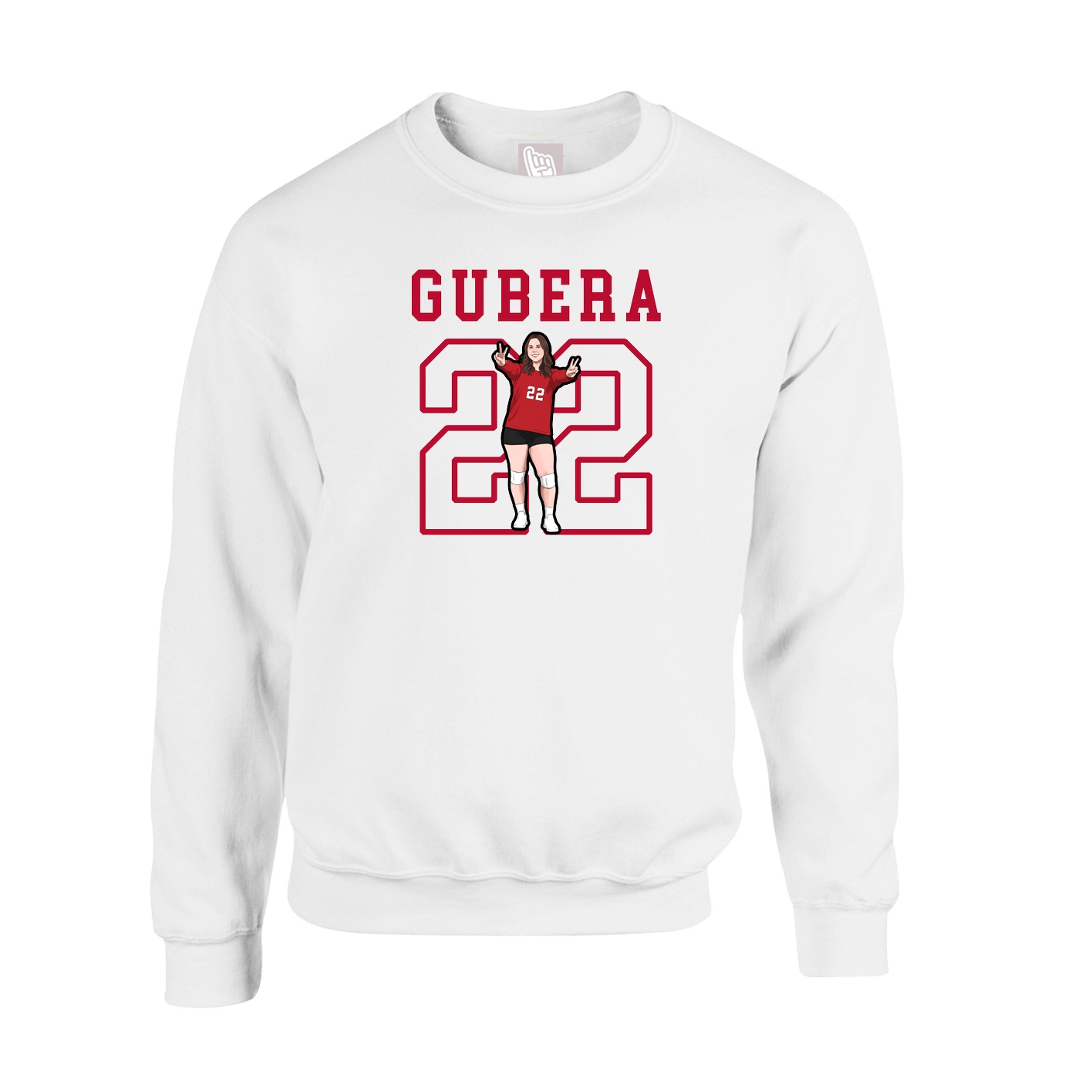 Fleece Crew — Shirsey in White