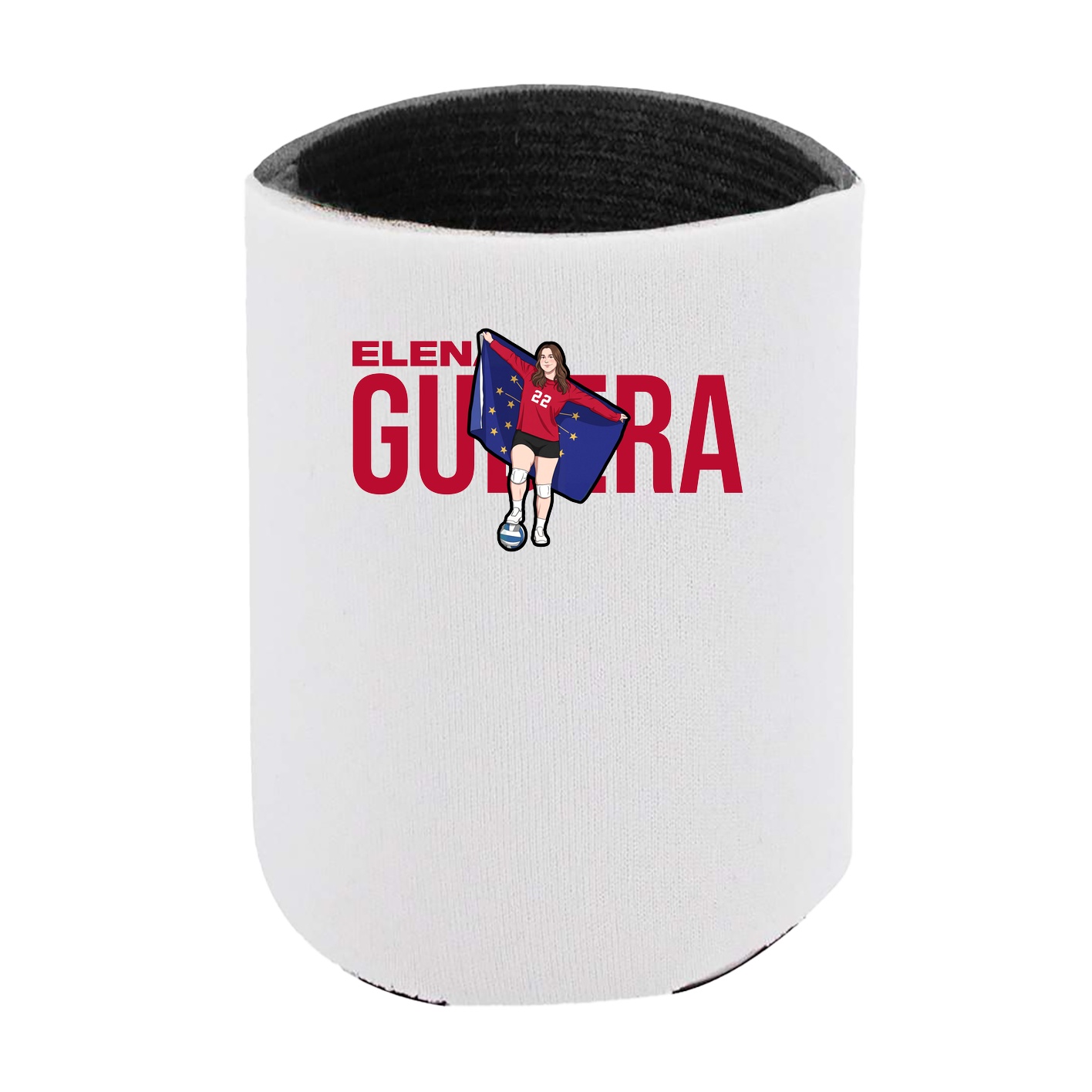 Can Holder — Player Name in White