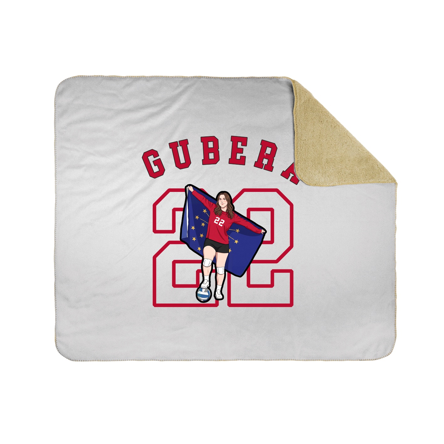 Throw Blanket — Shirsey Arch in White