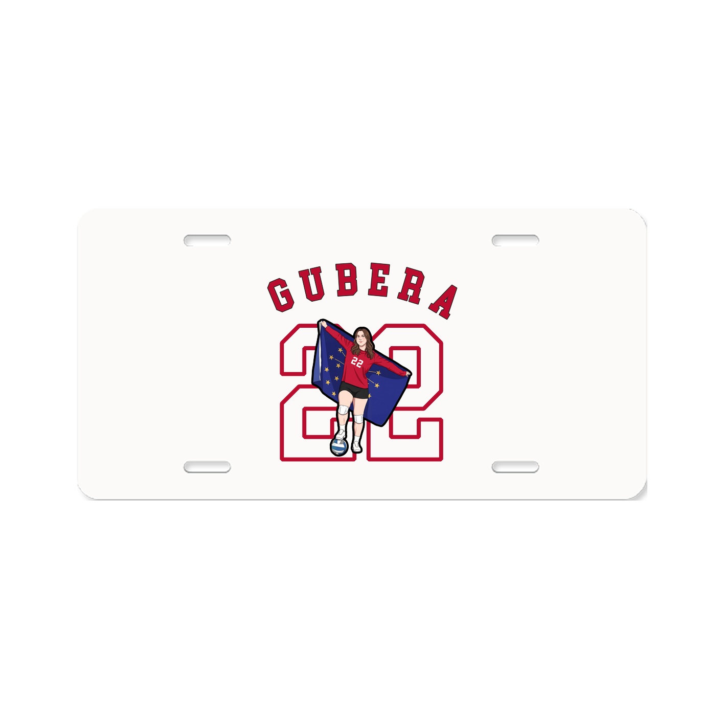 License Plate — Shirsey Arch in Classic