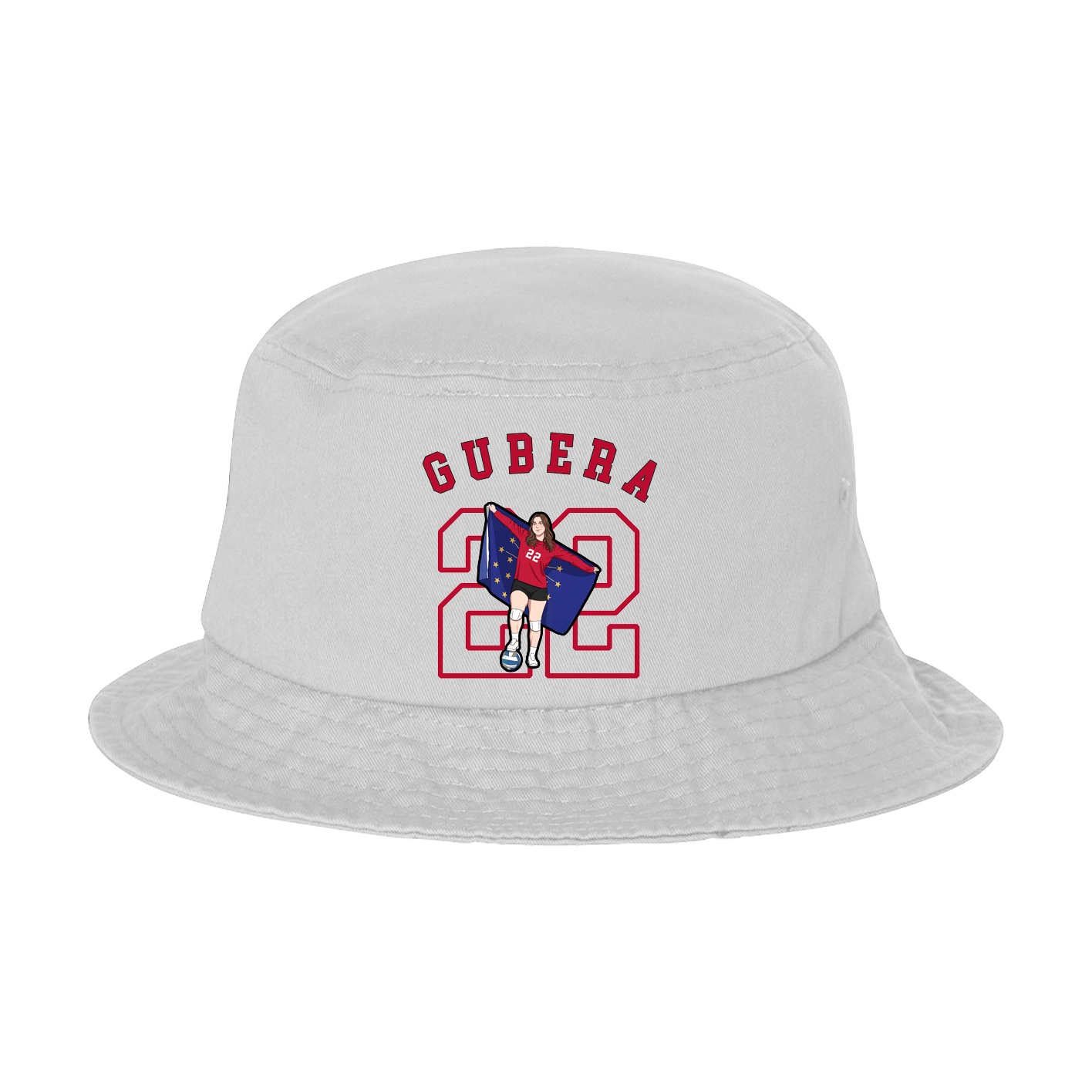 Bucket Cap — Shirsey Arch in White