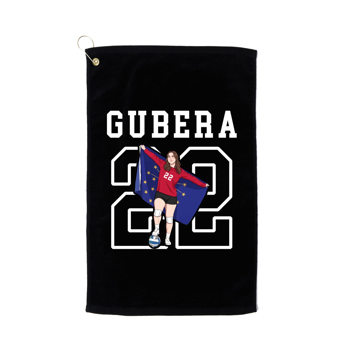 Golf Towel — Shirsey in Black