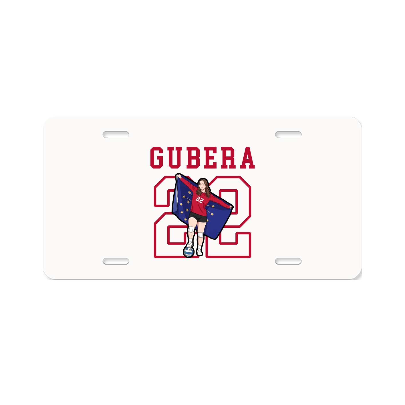 License Plate — Shirsey in Classic