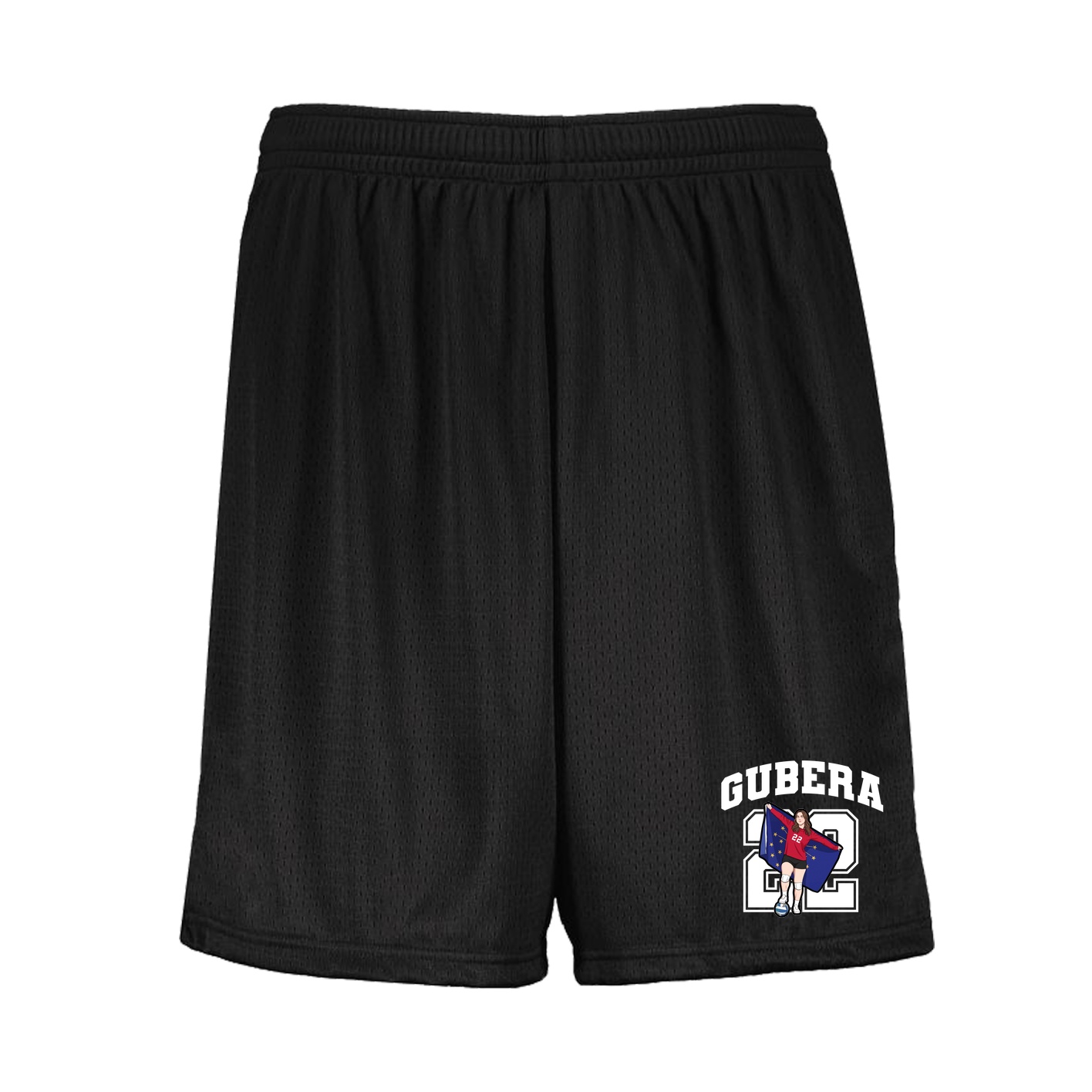 Shorts — Number in Black