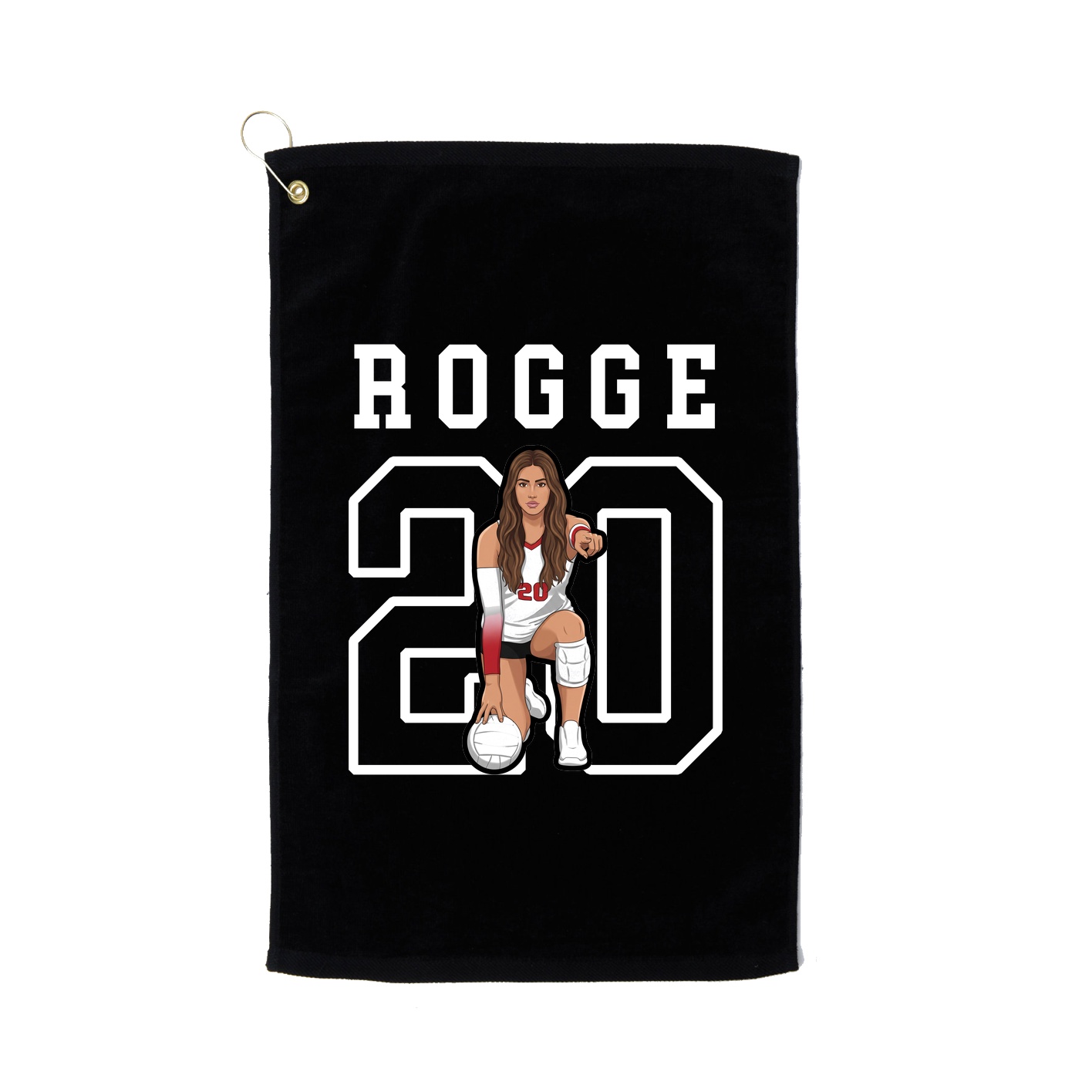 Golf Towel — Shirsey in Black
