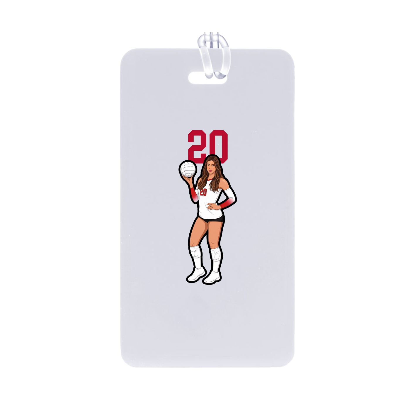 Bag Tag — Number Top in Classic