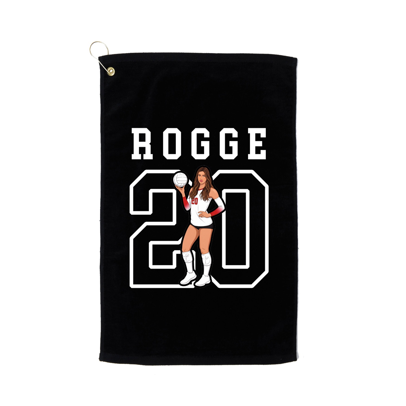 Golf Towel — Shirsey in Black