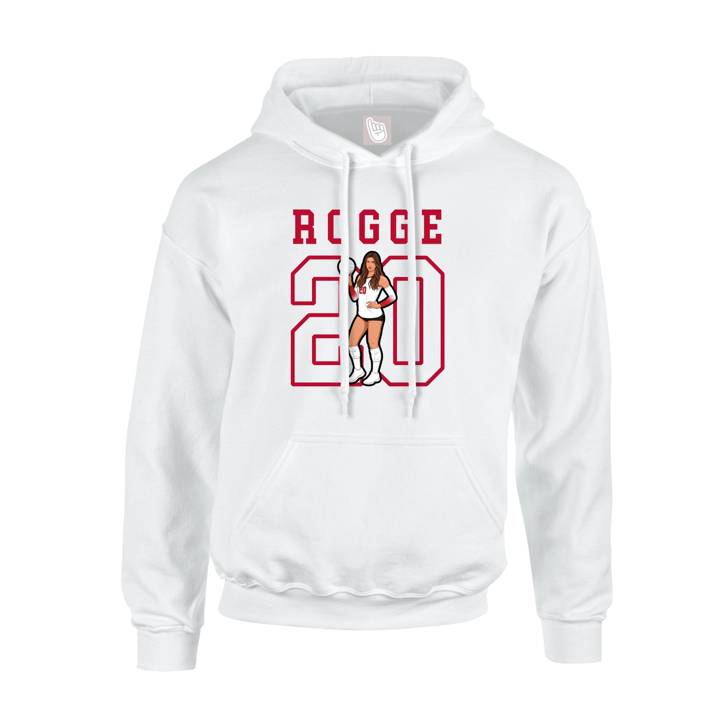 Youth Hoodie — Shirsey in White