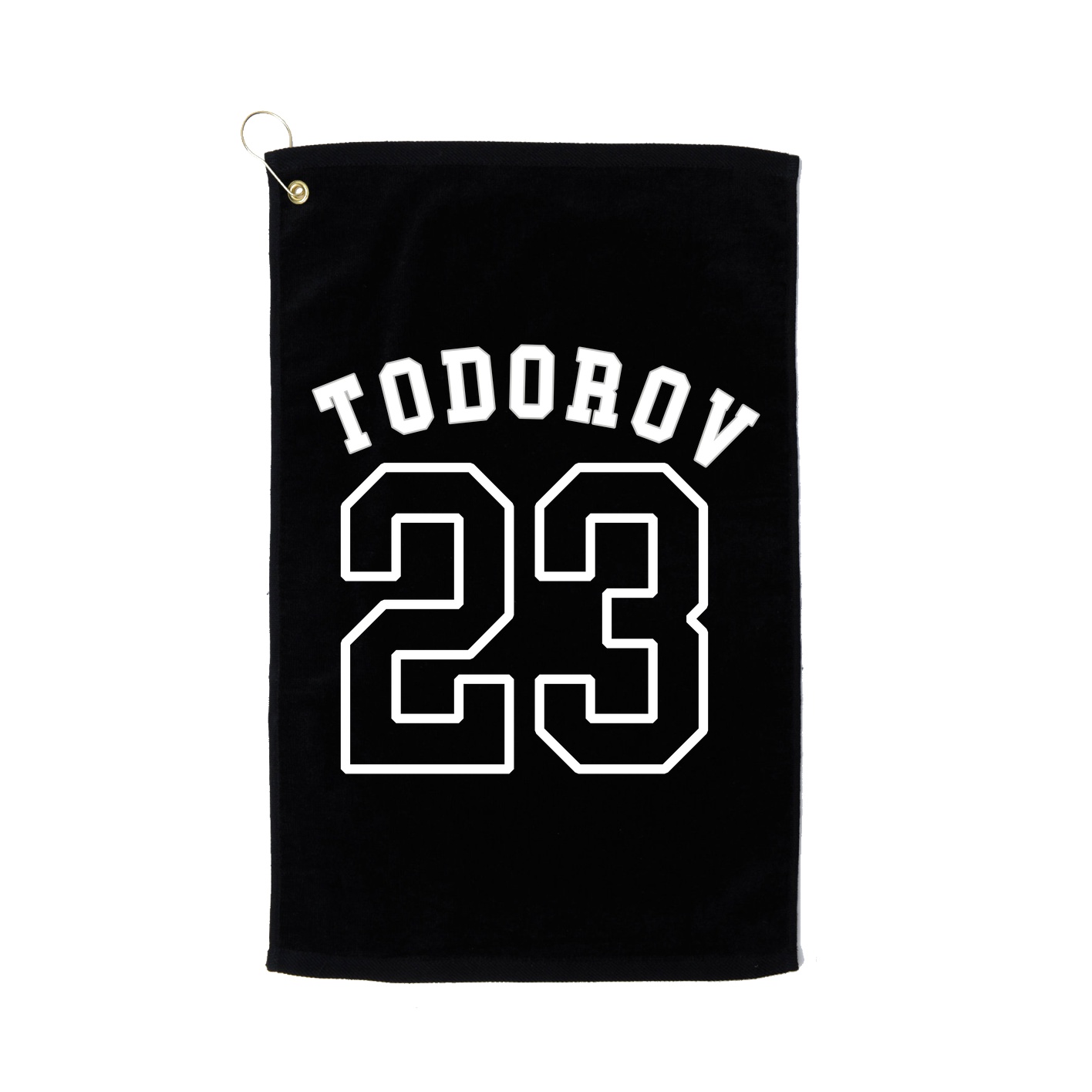 Golf Towel — Shirsey Arch in Black