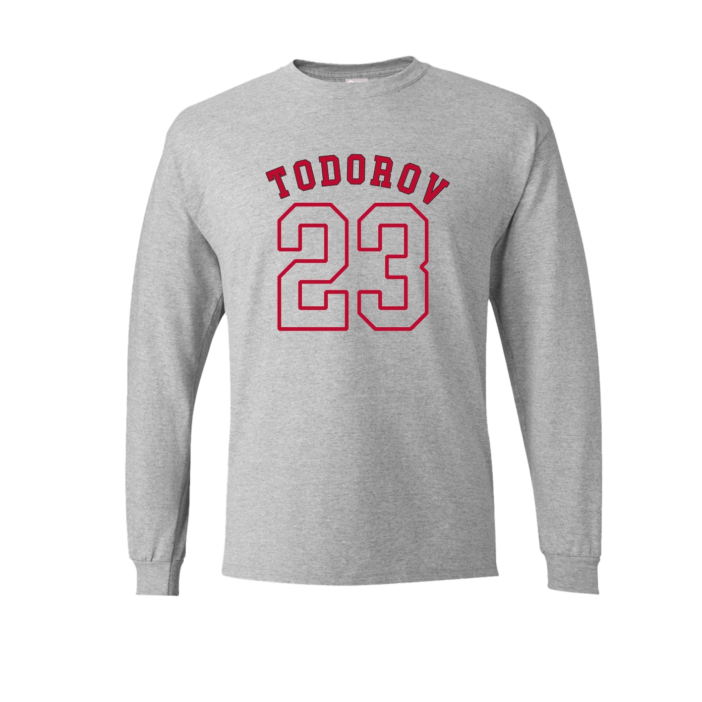 Long Sleeve Tee — Shirsey Arch in Grey