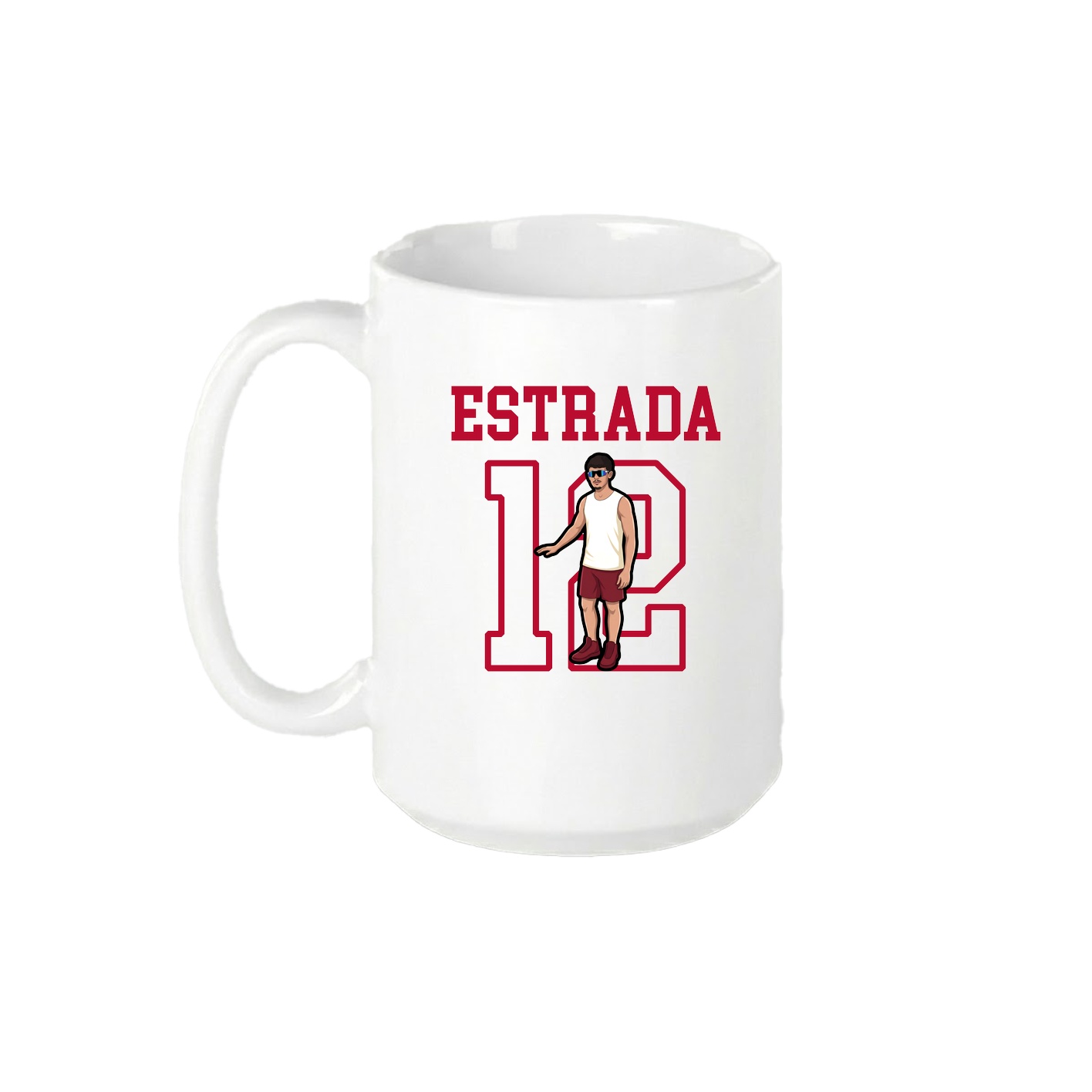15oz Coffee Mug — Shirsey in White