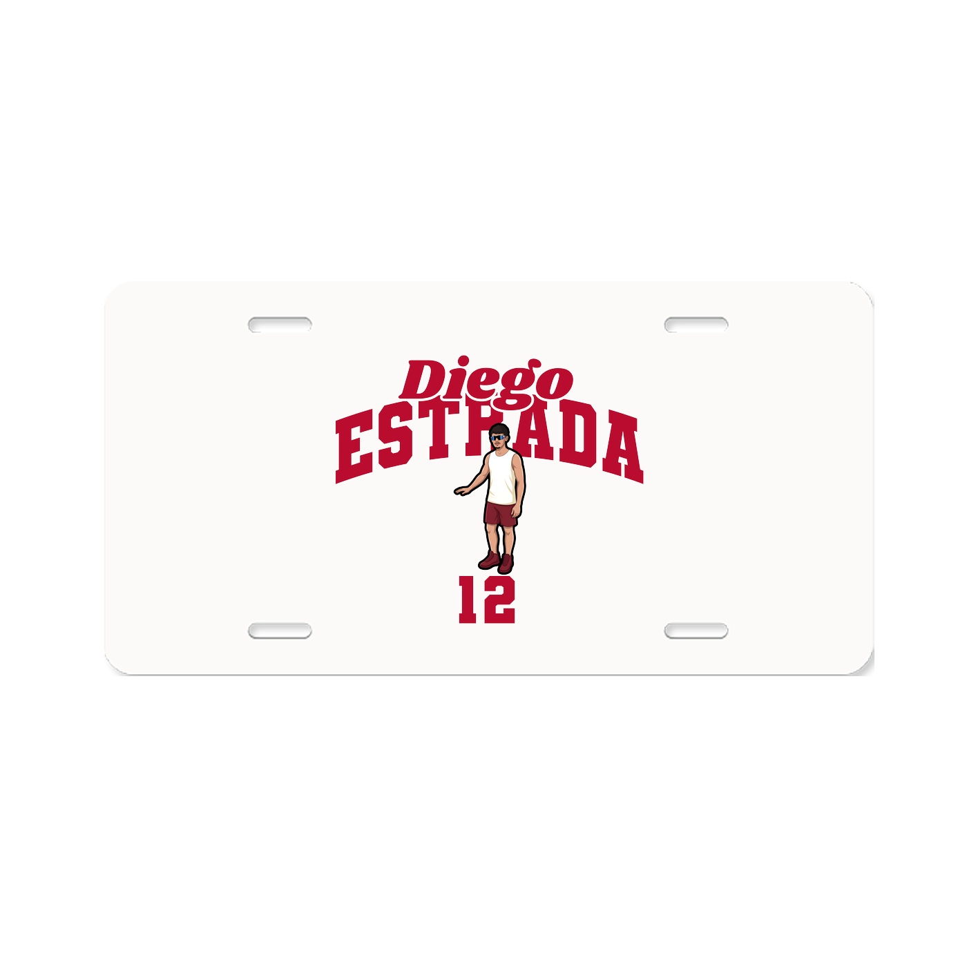 License Plate — Signature Arch in Classic