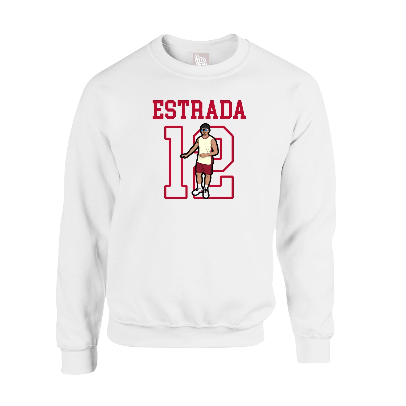 Fleece Crew — Shirsey in White