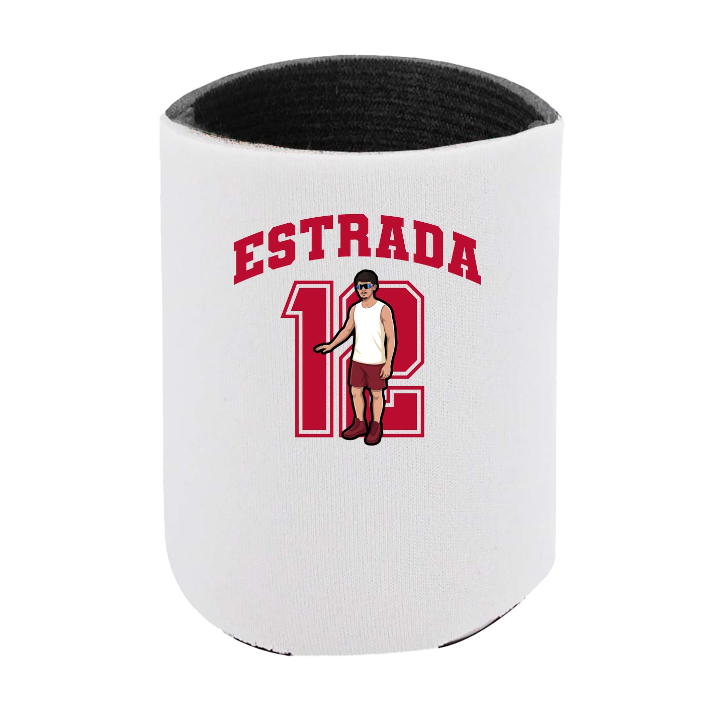 Can Holder — Number in White
