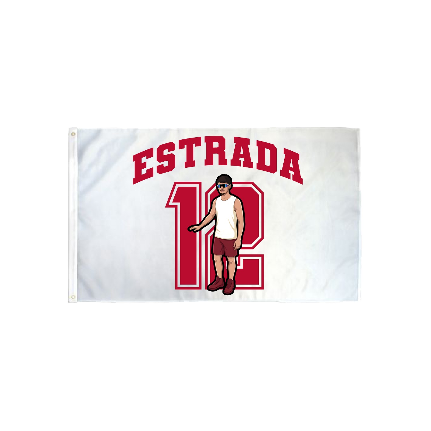 3x5 Flag — Number in Classic