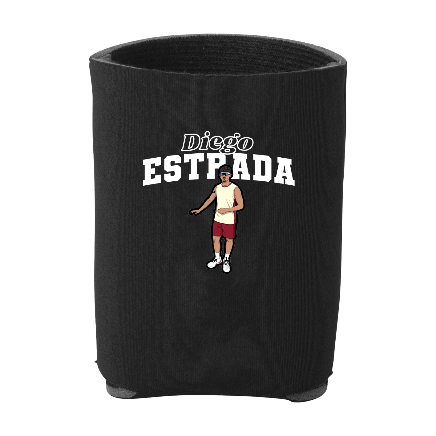 Can Holder — Name Arch in Black