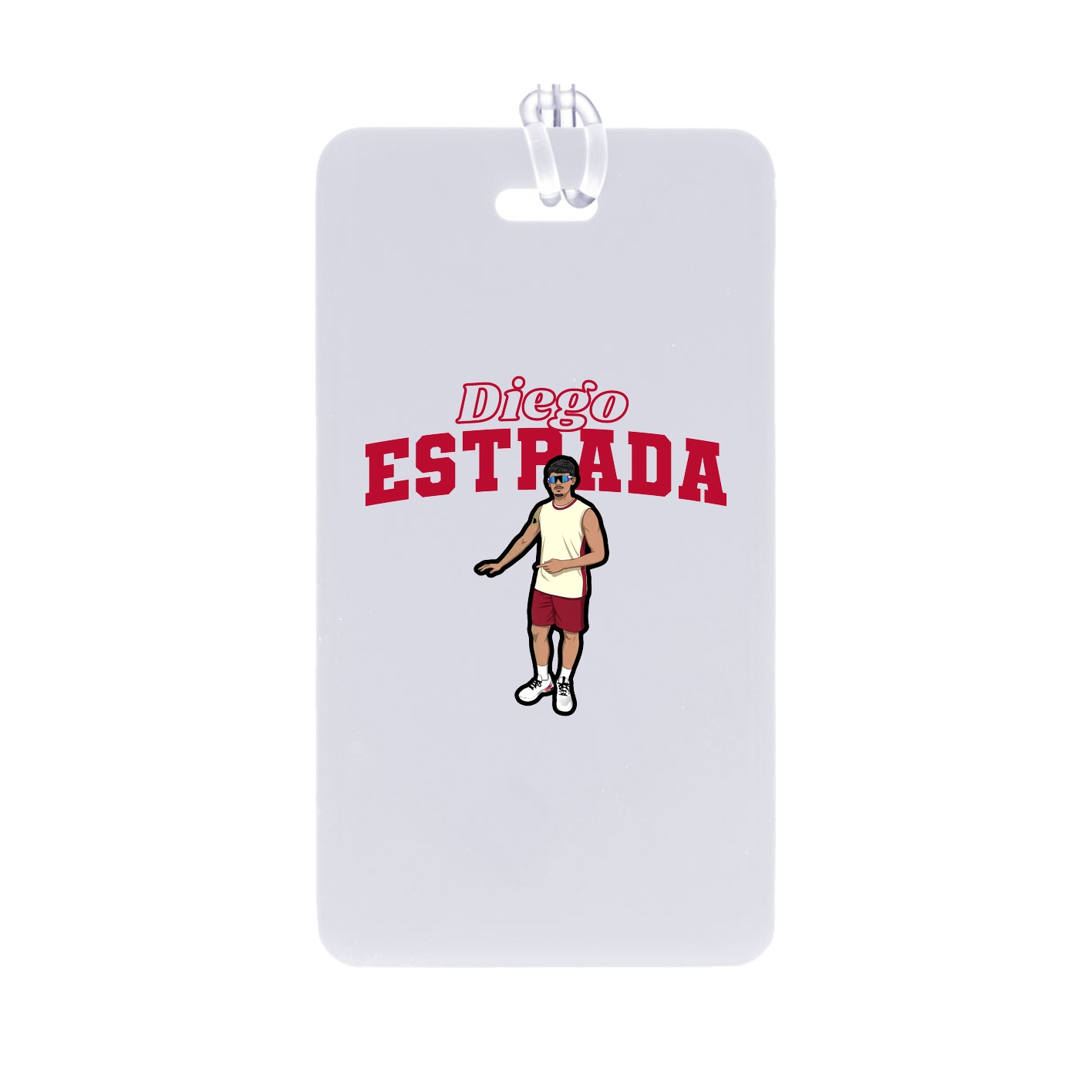 Bag Tag — Name Arch in Classic