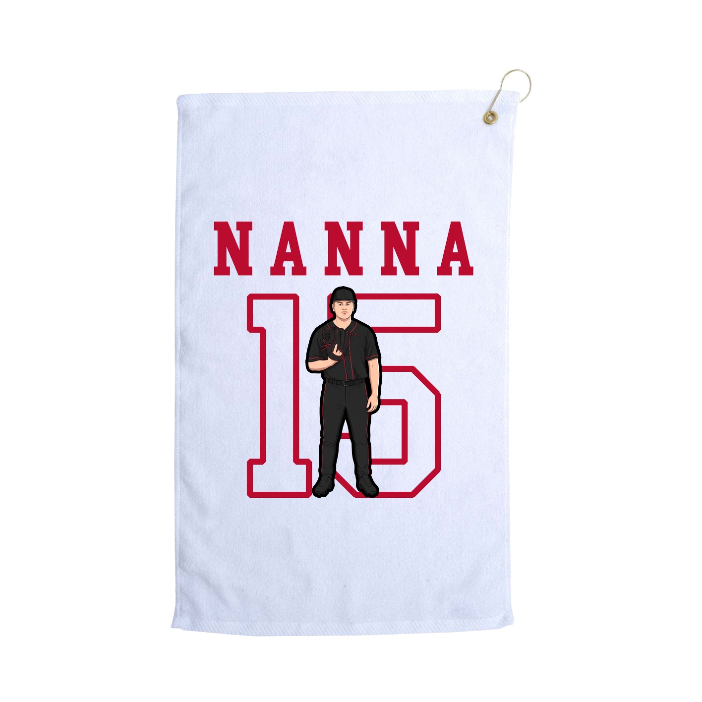 Golf Towel — Shirsey in White