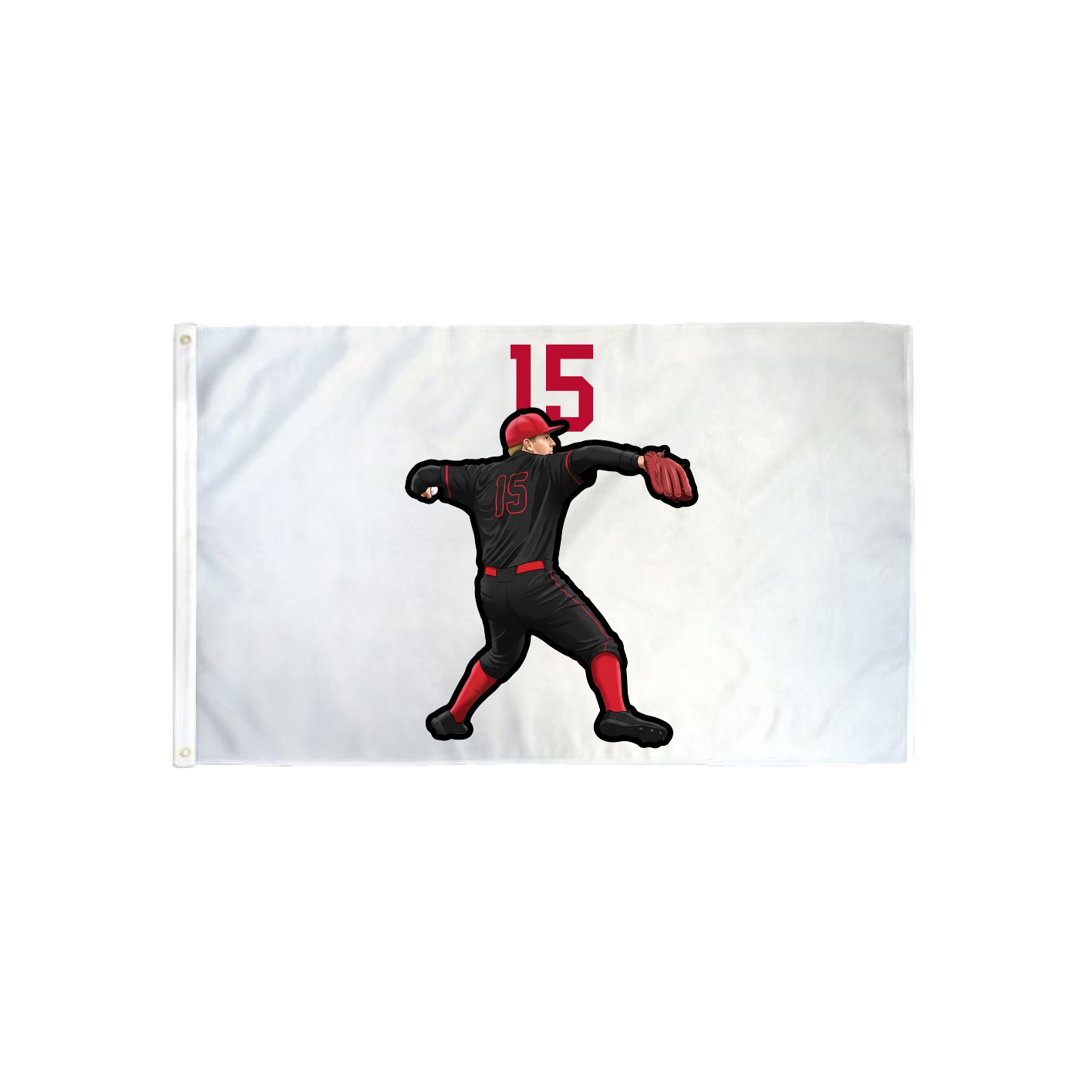 3x5 Flag — Number Top in Classic