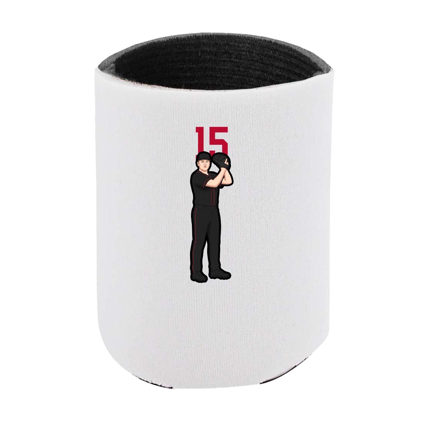Can Holder — Number Top in White