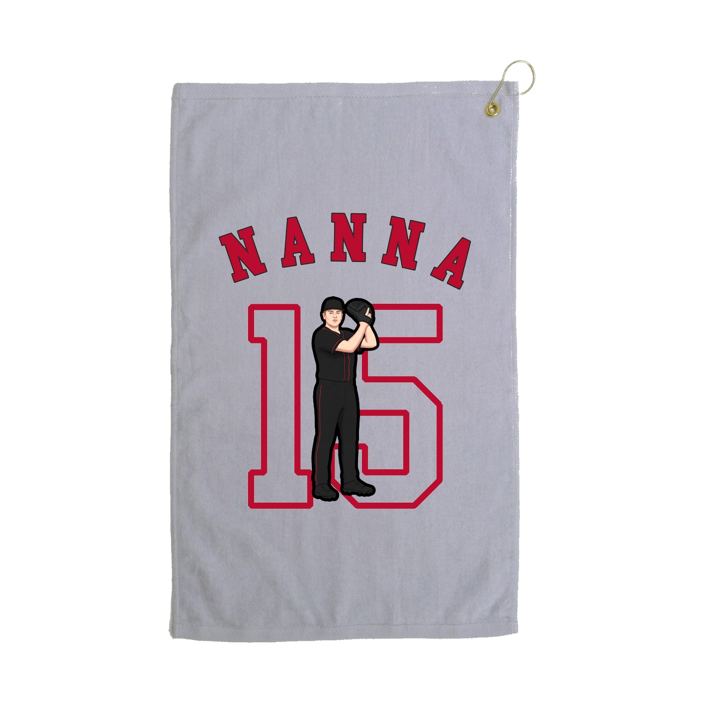 Golf Towel — Shirsey Arch in Grey