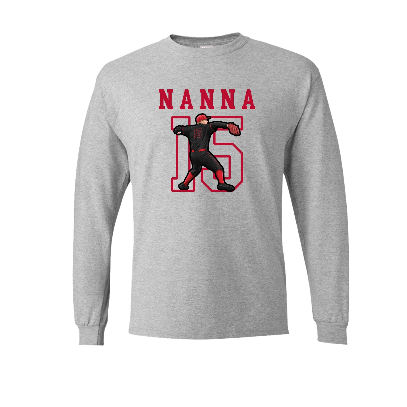 Long Sleeve Tee — Shirsey in Grey