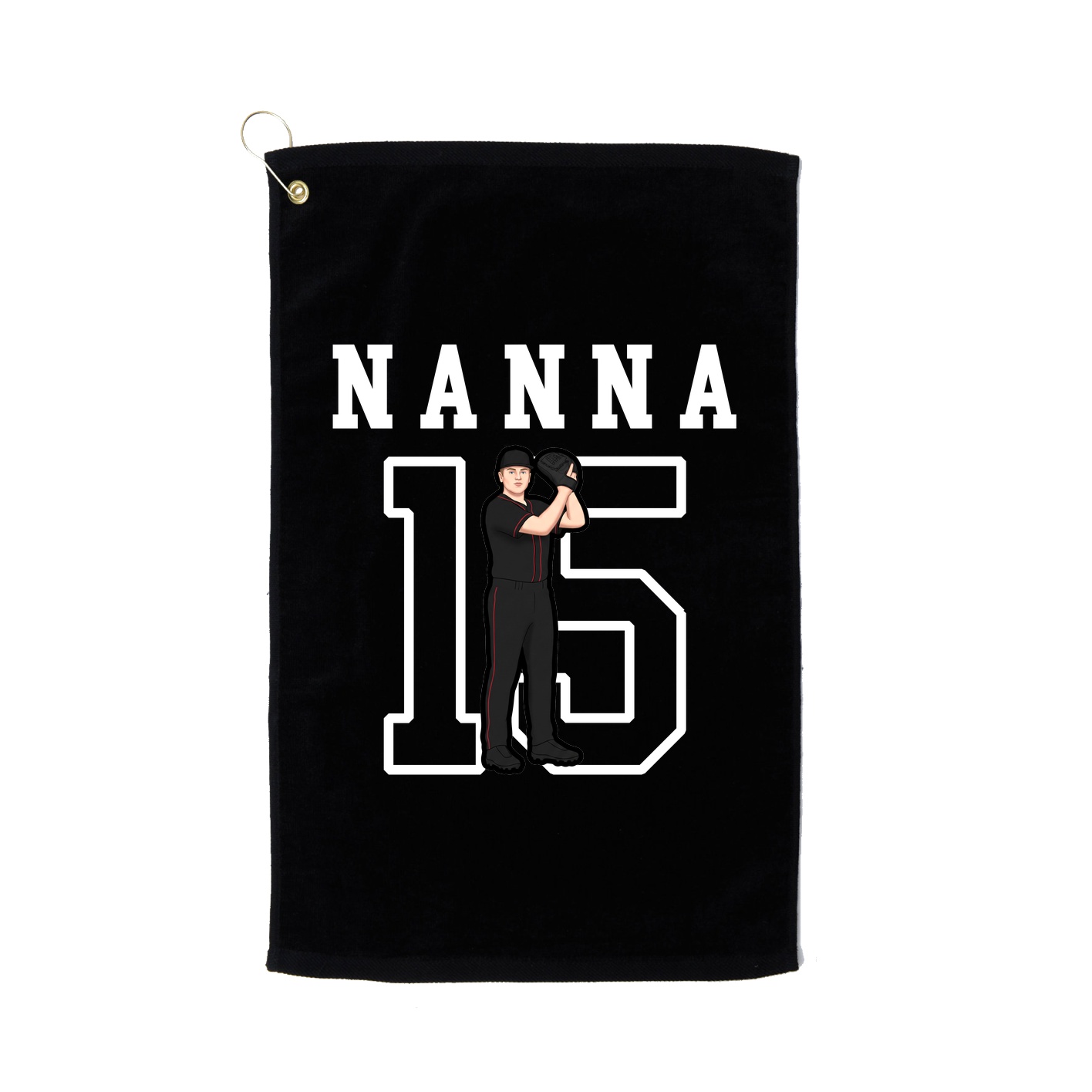 Golf Towel — Shirsey in Black