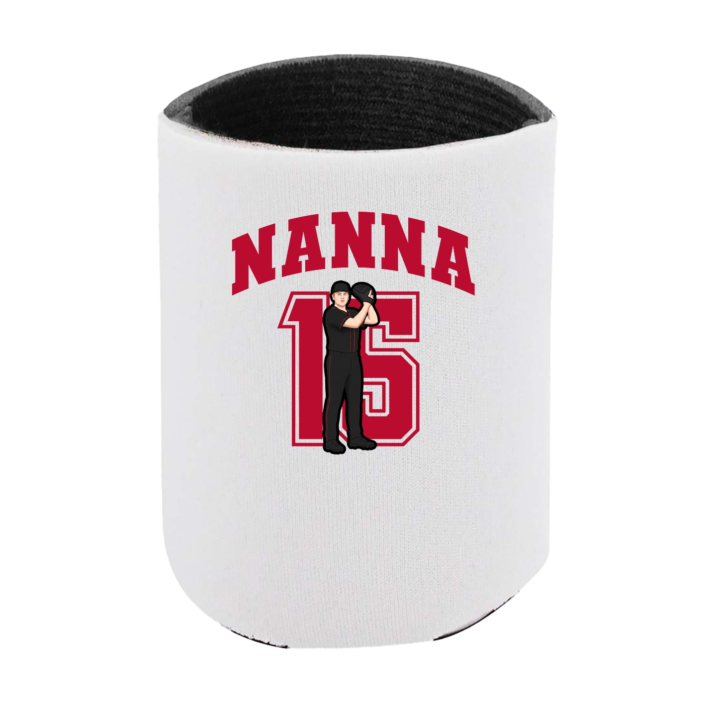 Can Holder — Number in White