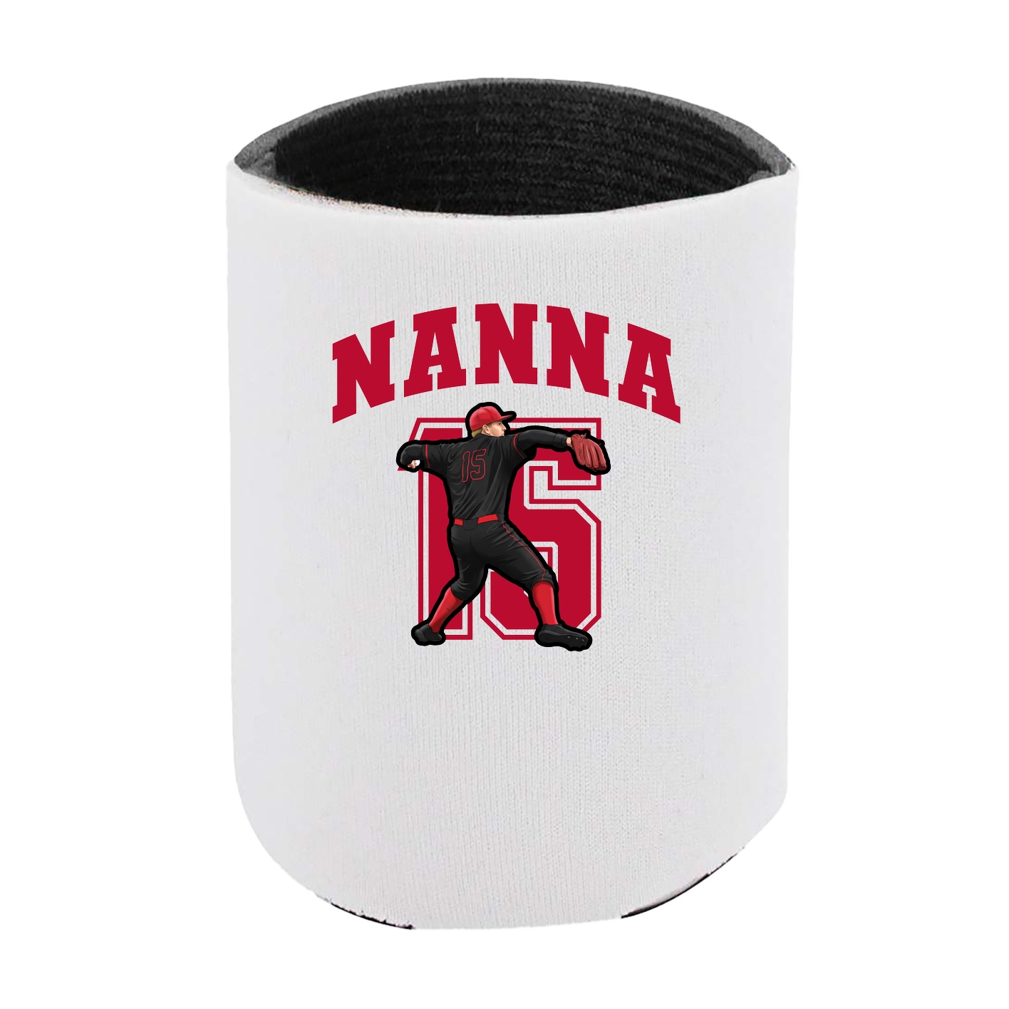 Can Holder — Number in White