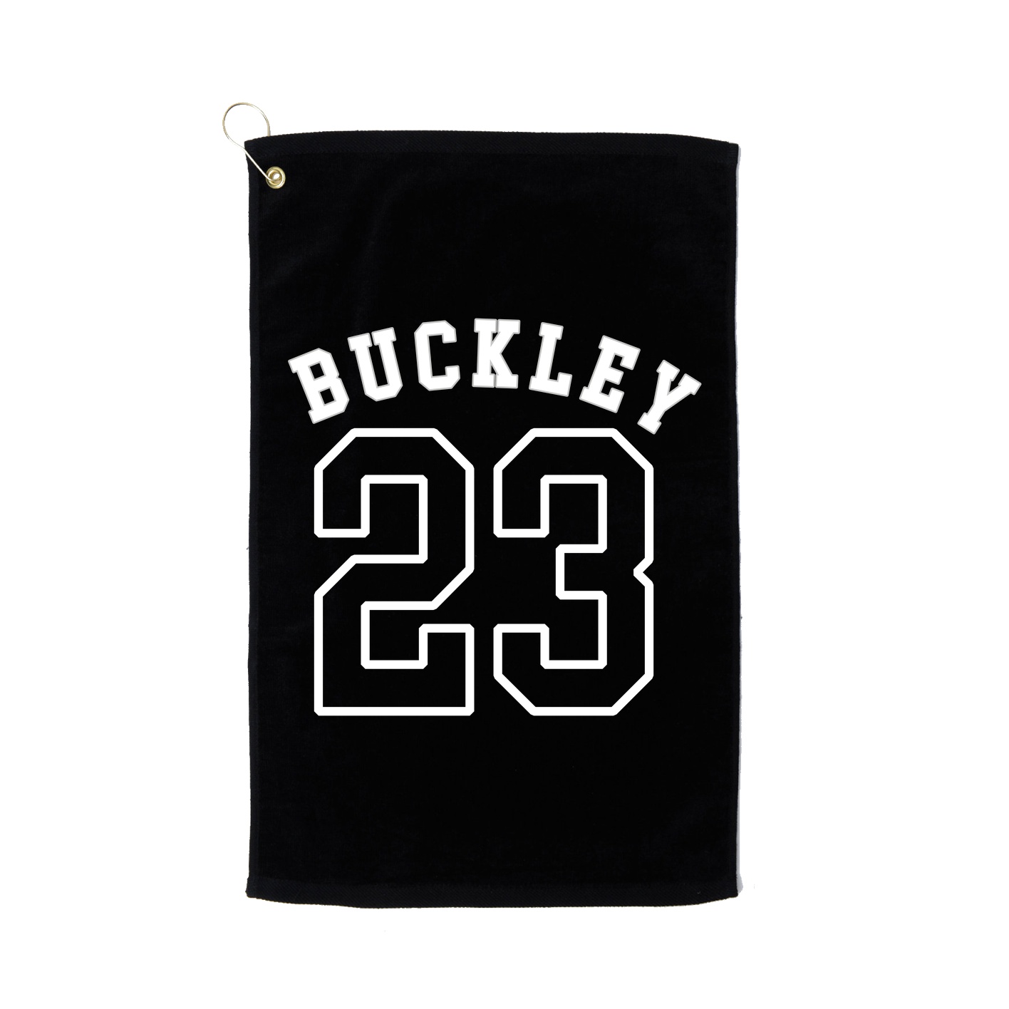 Golf Towel — Shirsey Arch in Black