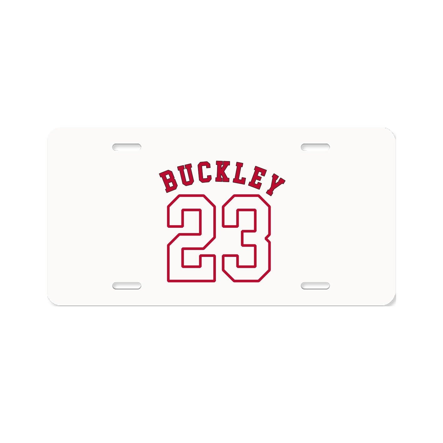 License Plate — Shirsey Arch in Classic