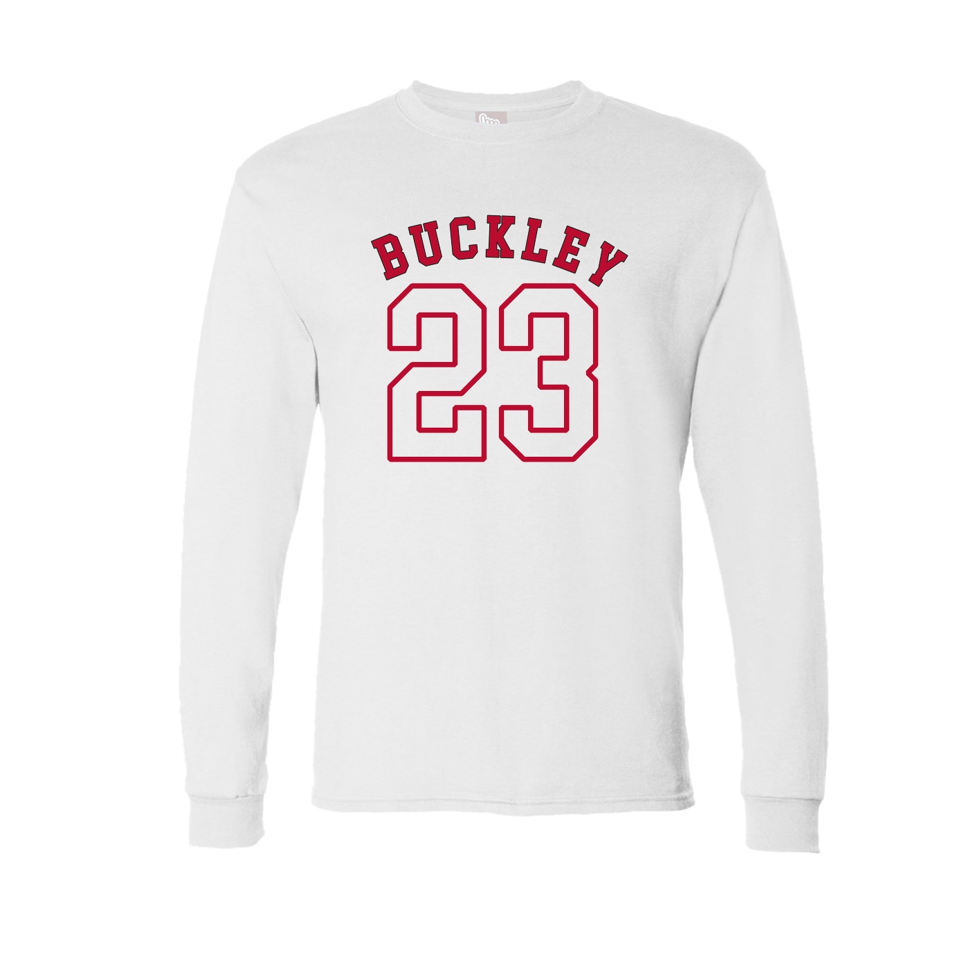Long Sleeve Tee — Shirsey Arch in White