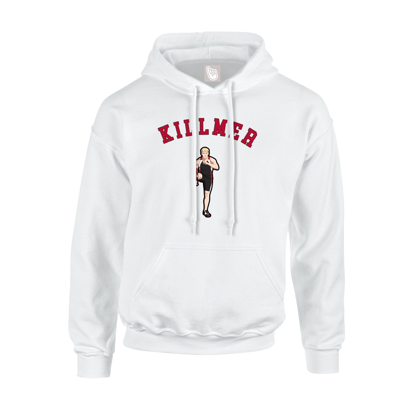 Hoodie — Shirsey Arch in White