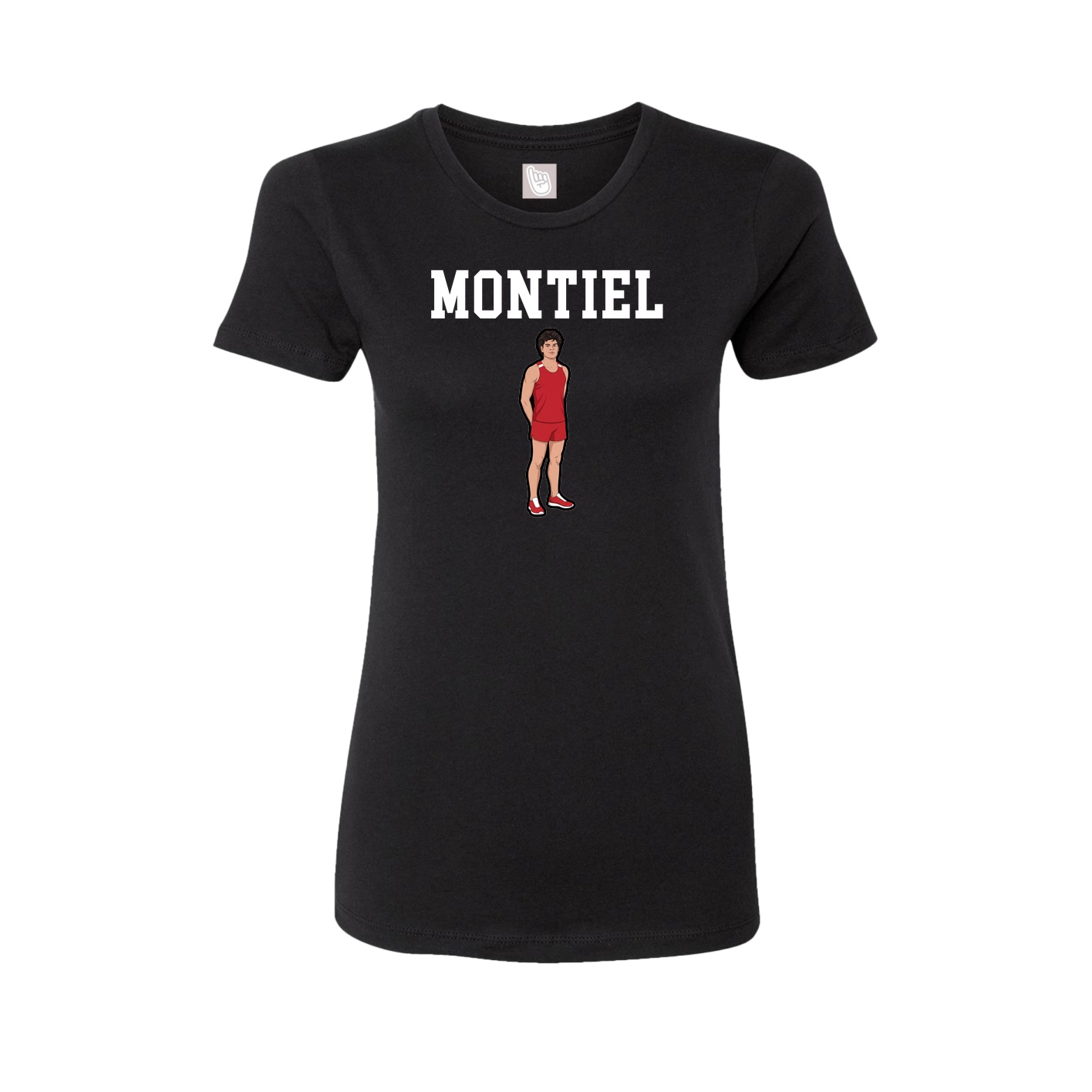 Fitted Women's Tee — Shirsey in Black