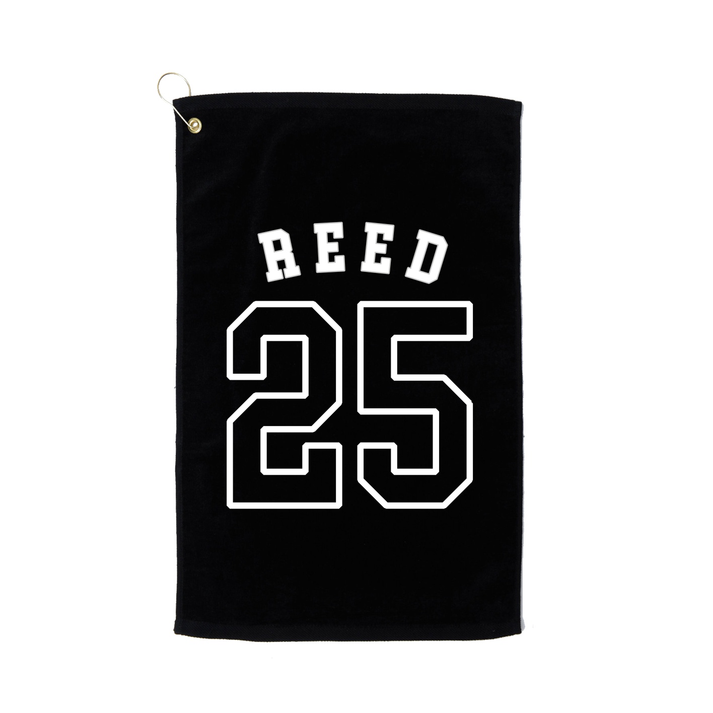Golf Towel — Shirsey Arch in Black