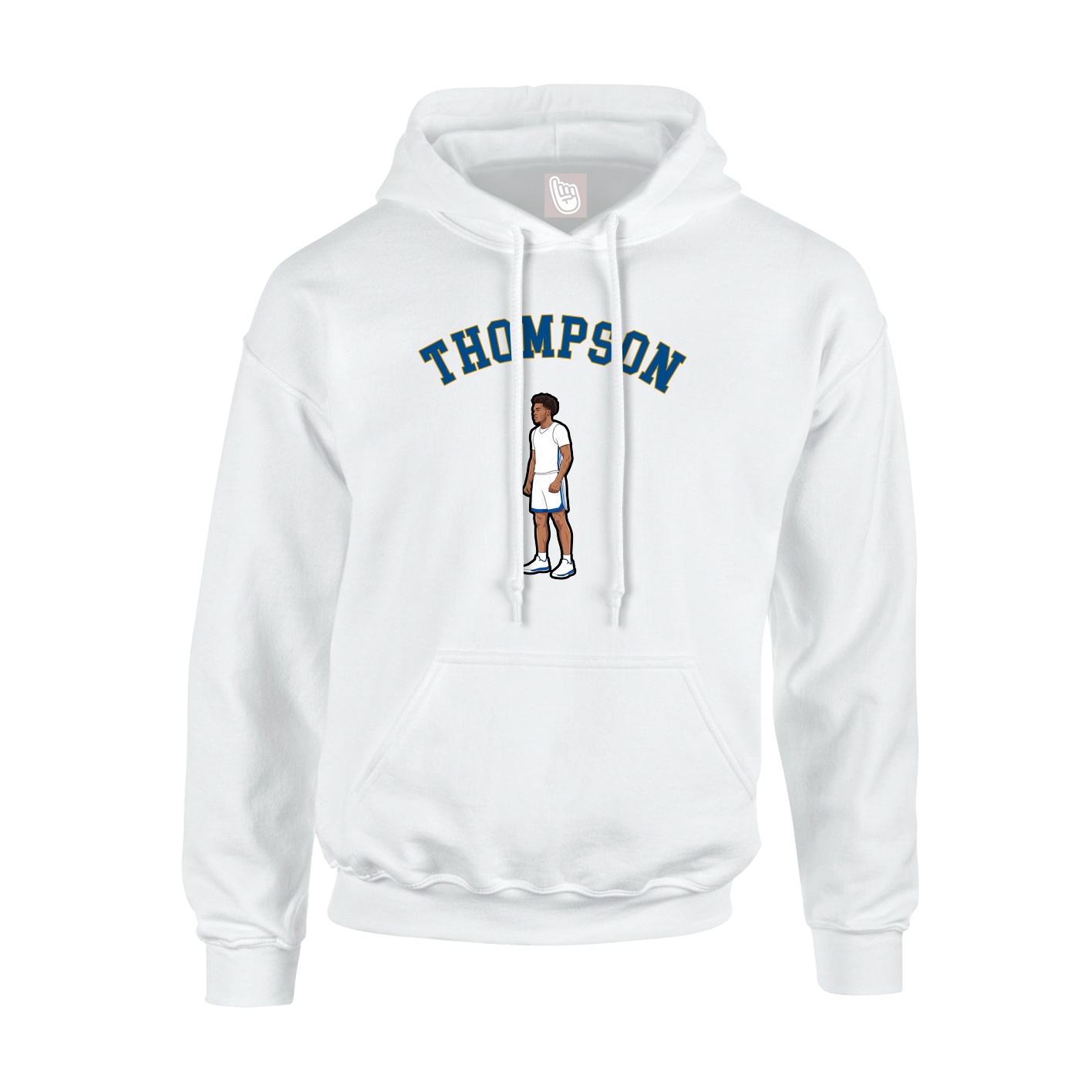 Youth Hoodie — Shirsey Arch in White