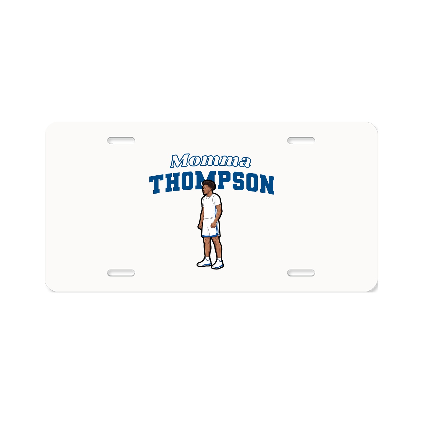 License Plate — Mothers Day Block in Classic