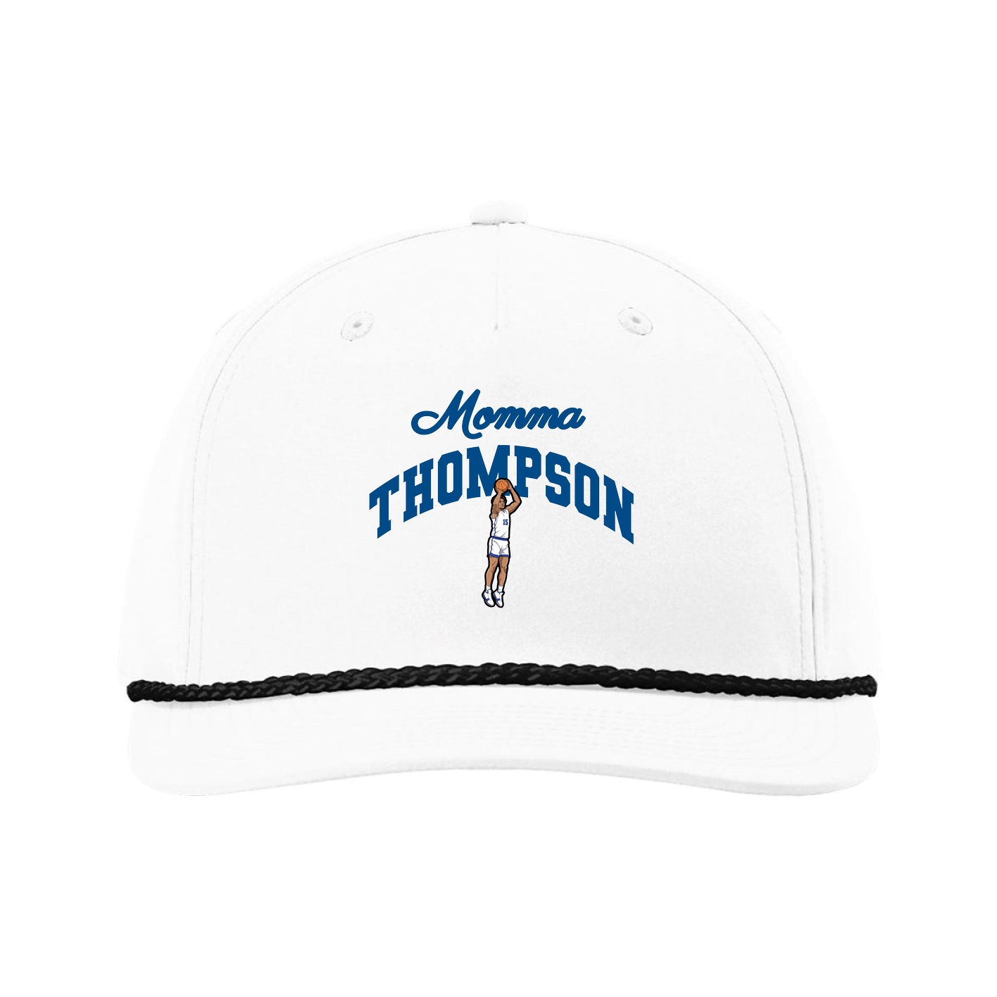 Five-Panel Classic Rope Cap — Mothers Day Arch in White