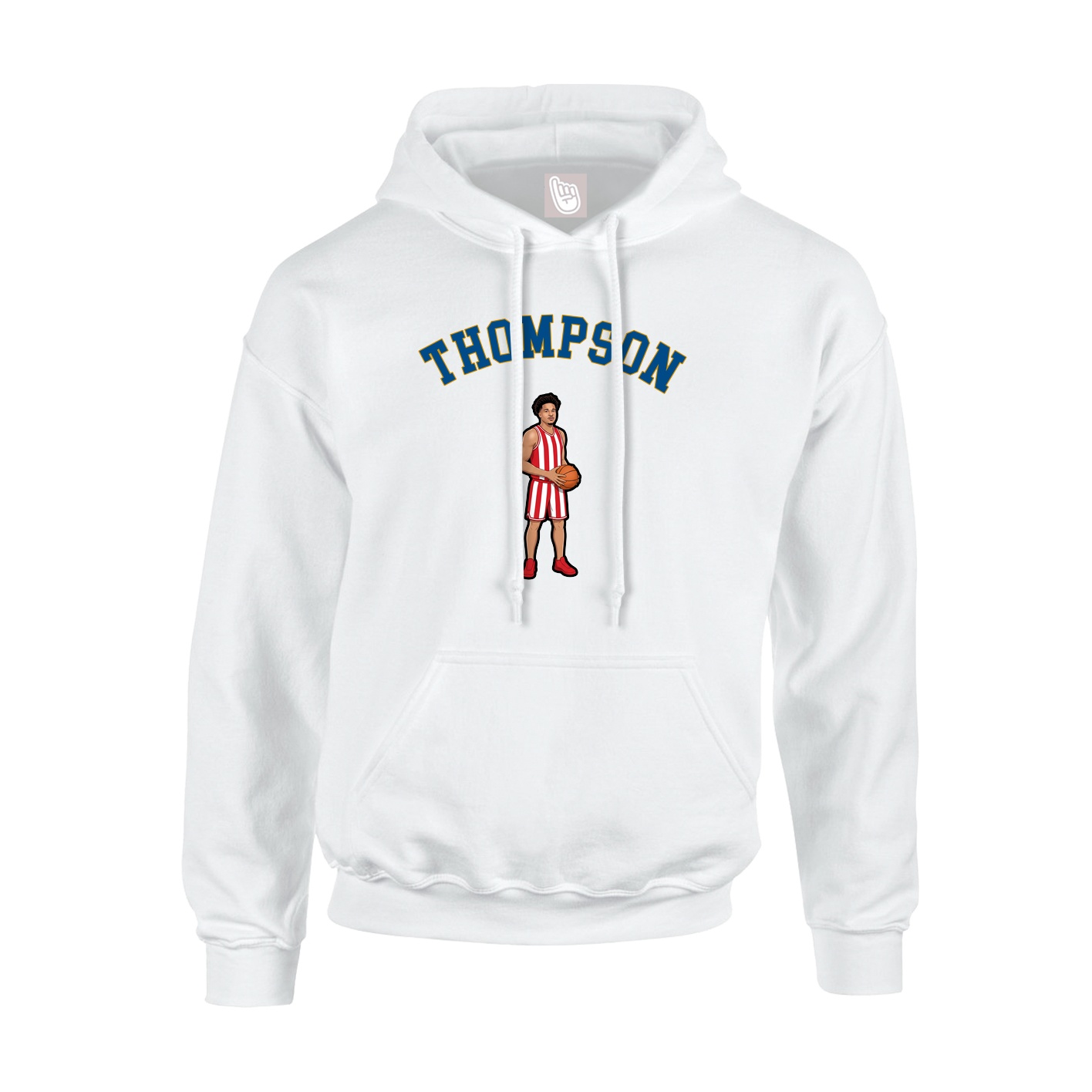 Youth Hoodie — Shirsey Arch in White