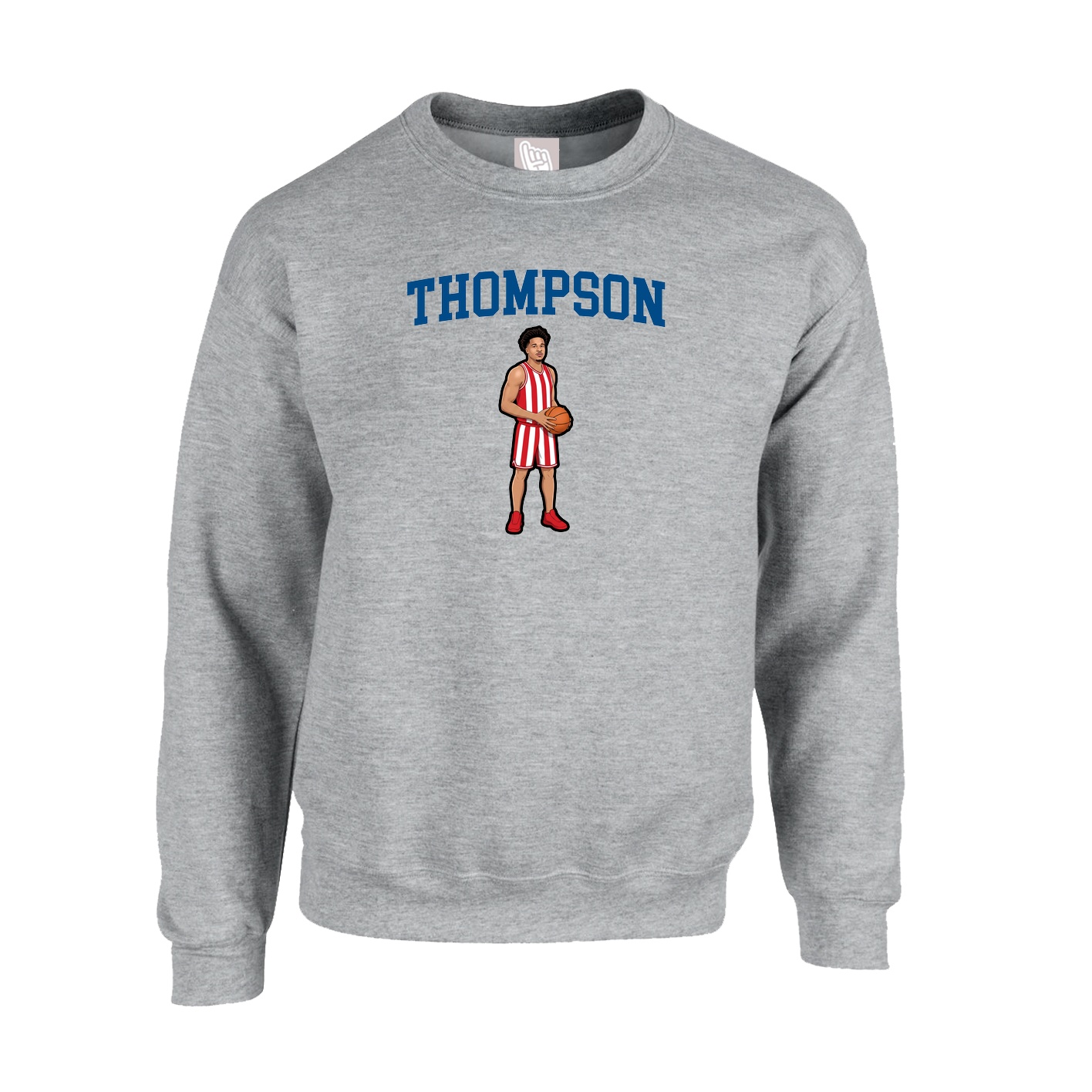 Fleece Crew — Shirsey in Grey