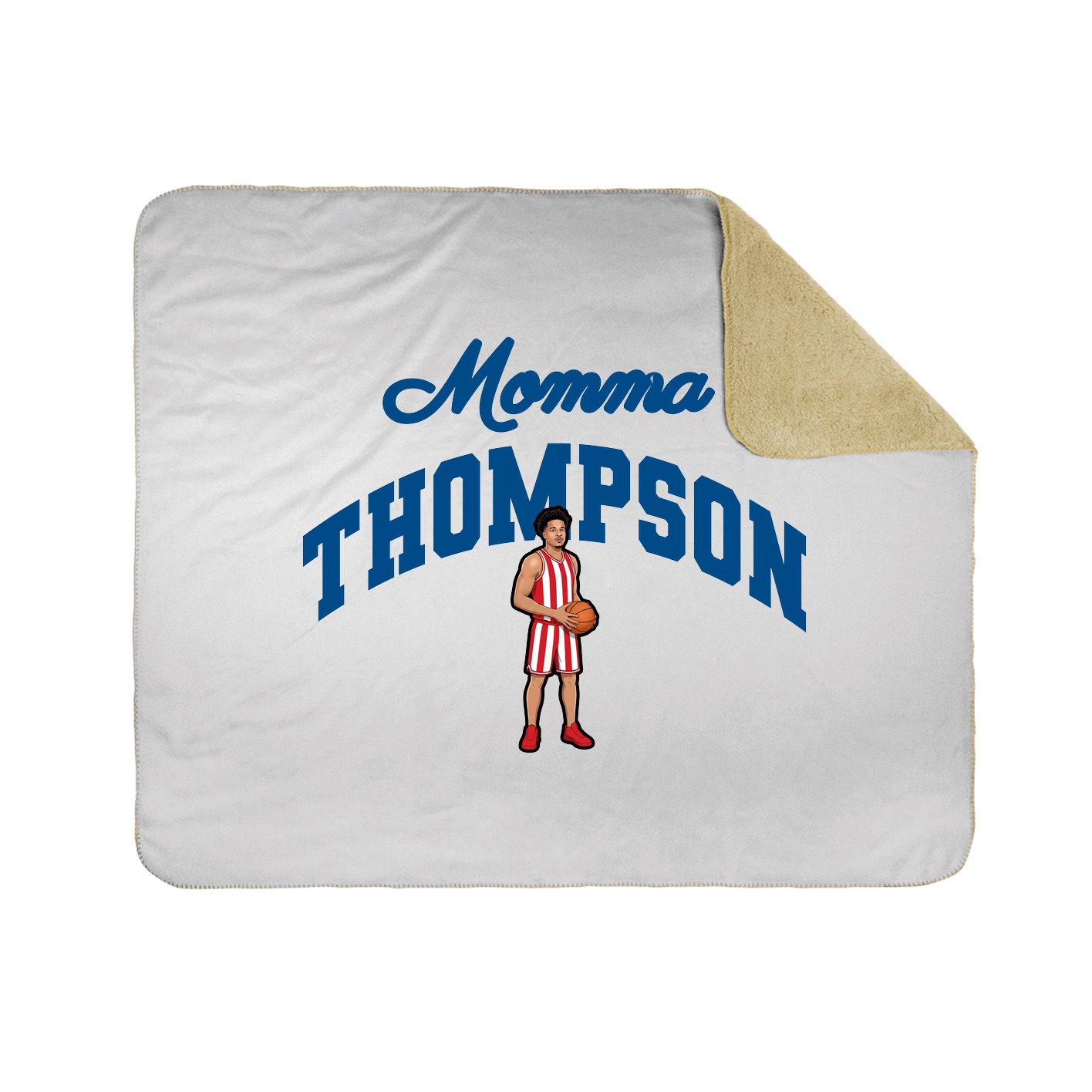 Throw Blanket — Mothers Day Arch in White