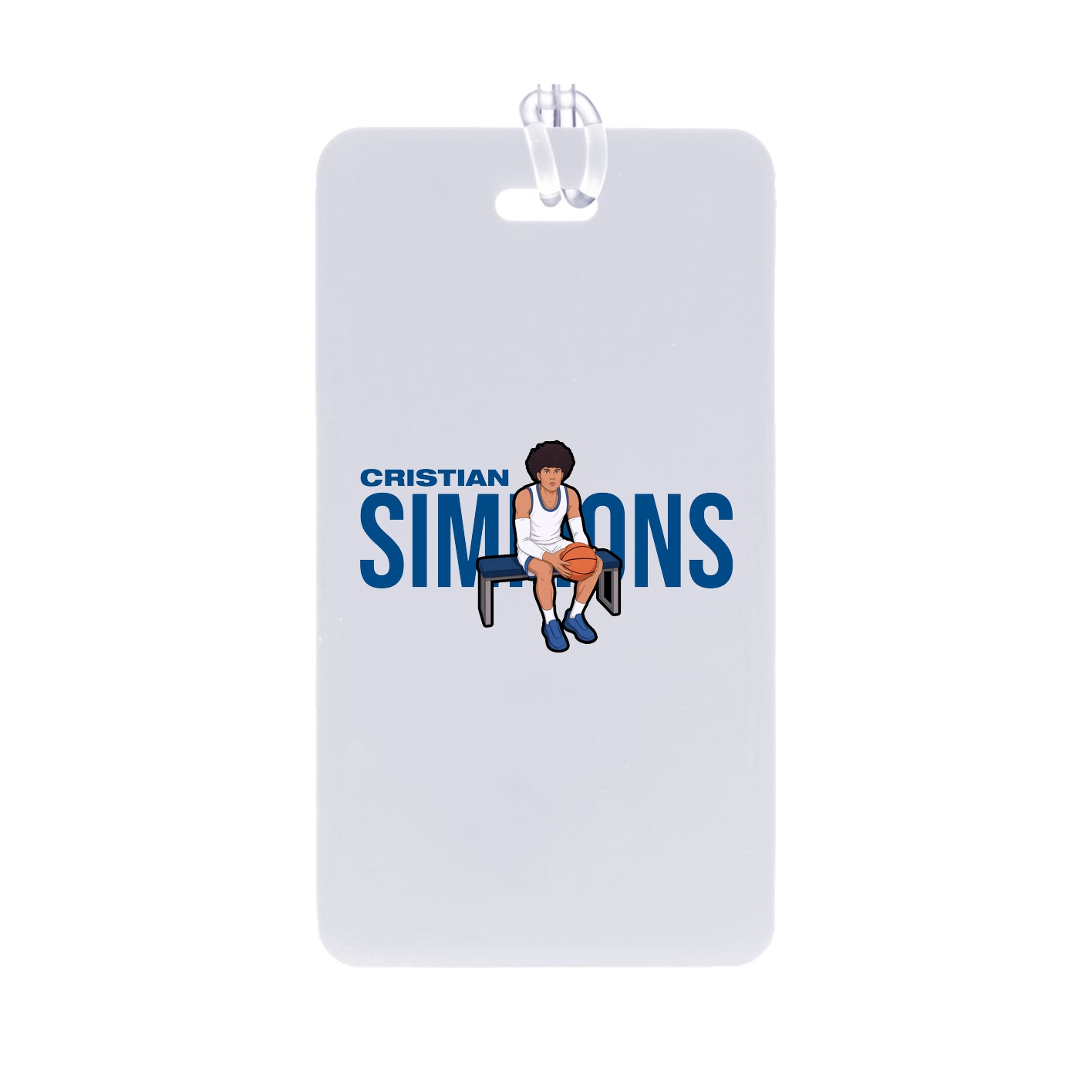 Bag Tag — Player Name in Classic