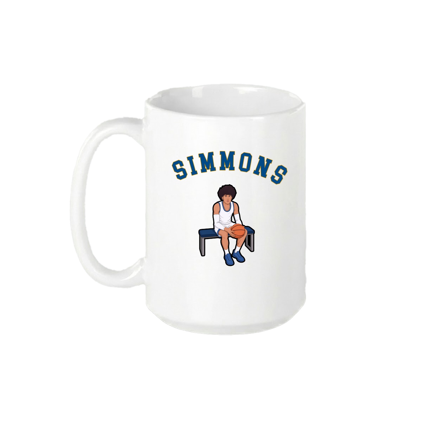 15oz Coffee Mug — Shirsey Arch in White