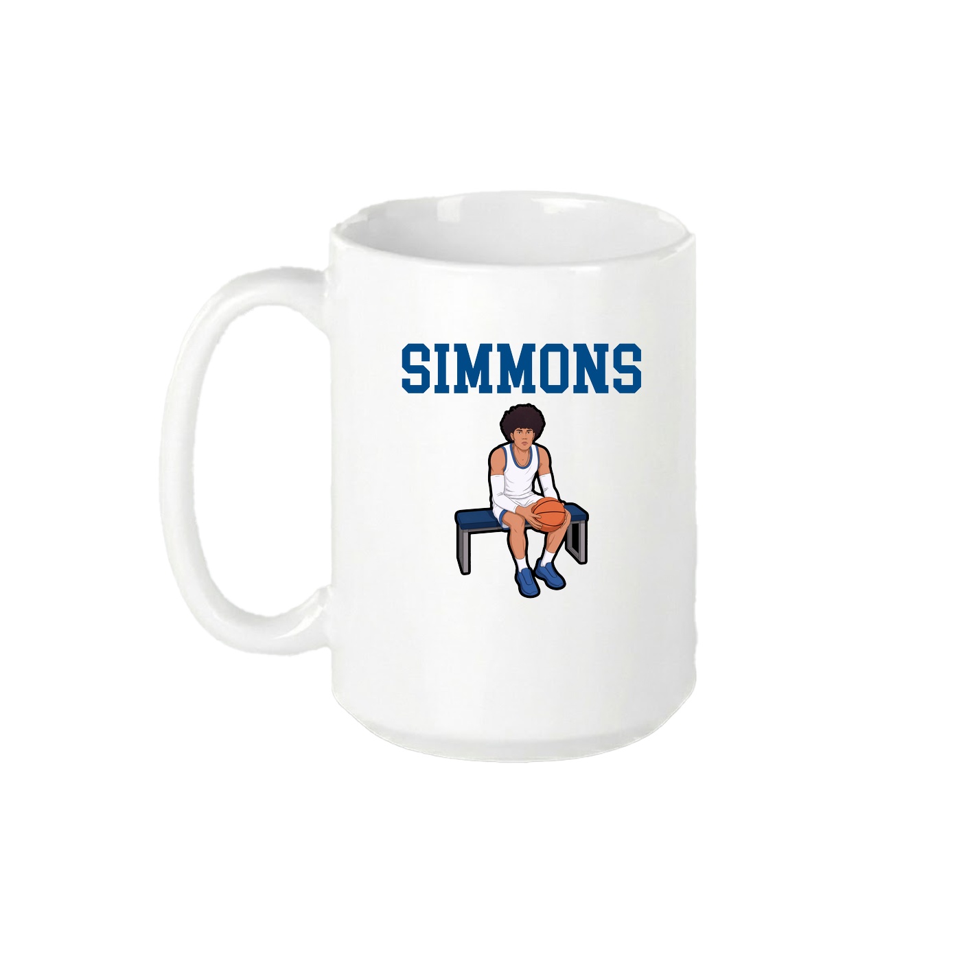 15oz Coffee Mug — Shirsey in White